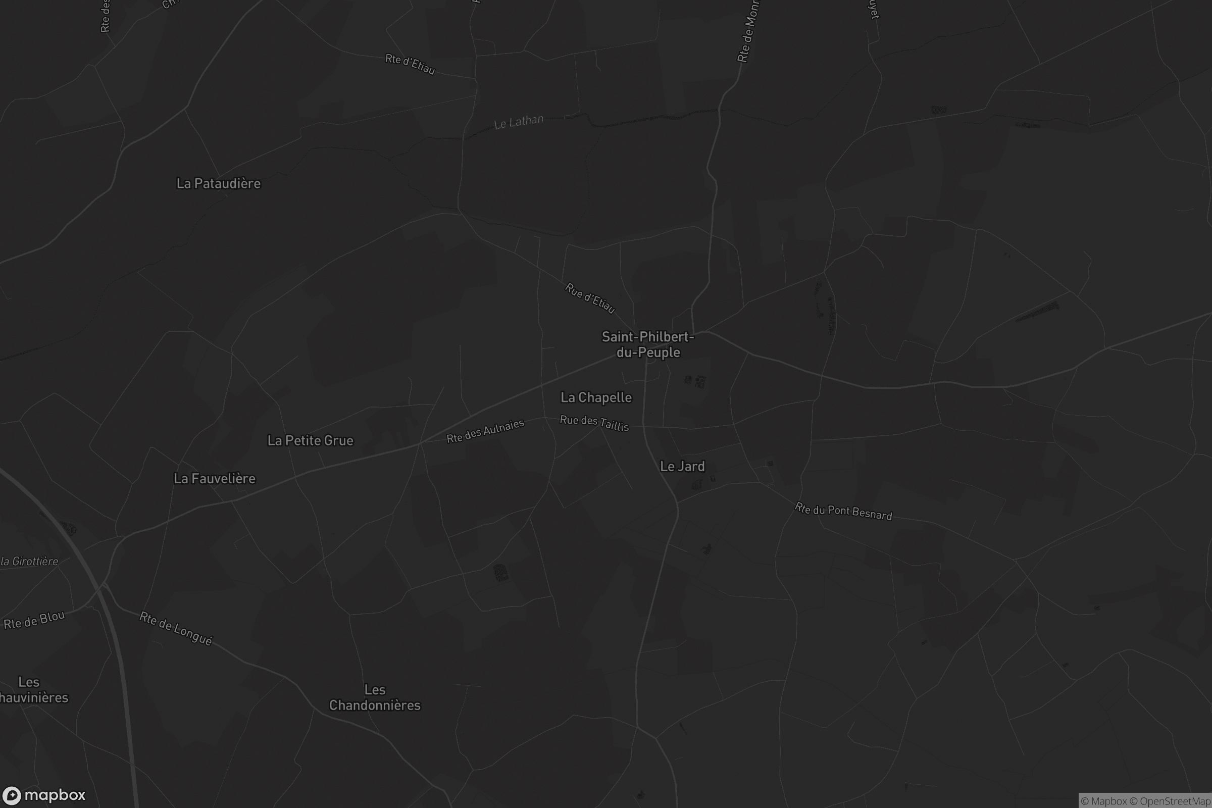 Carte de Saint-Philbert-du-Peuple