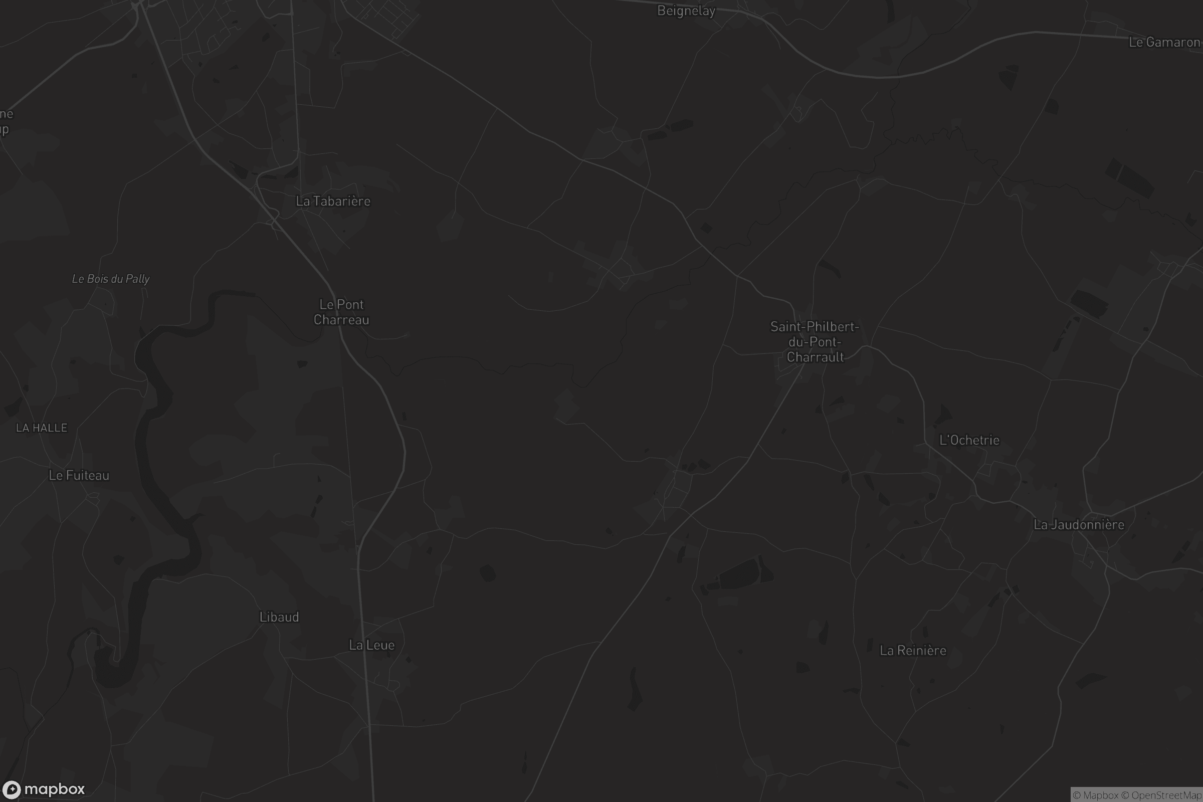 Carte de Saint-Philbert-du-Pont-Charrault