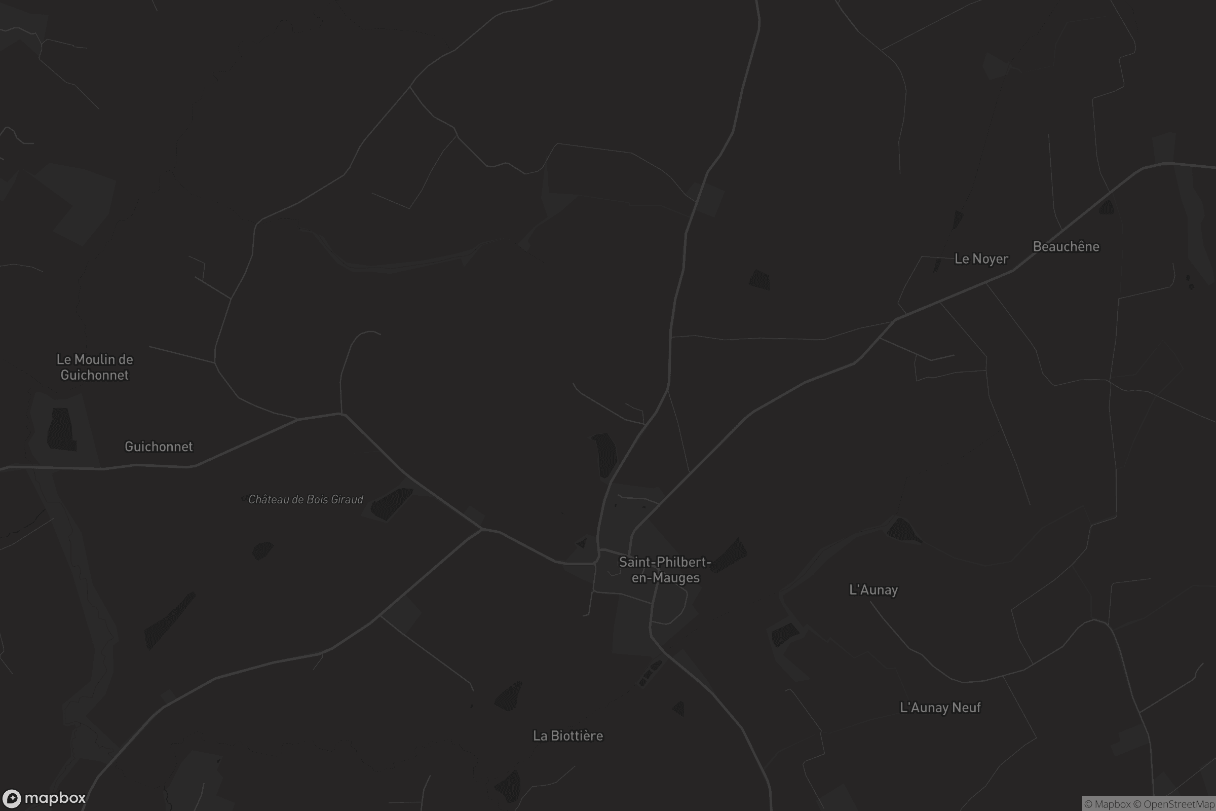 Carte de Saint-Philbert-en-Mauges