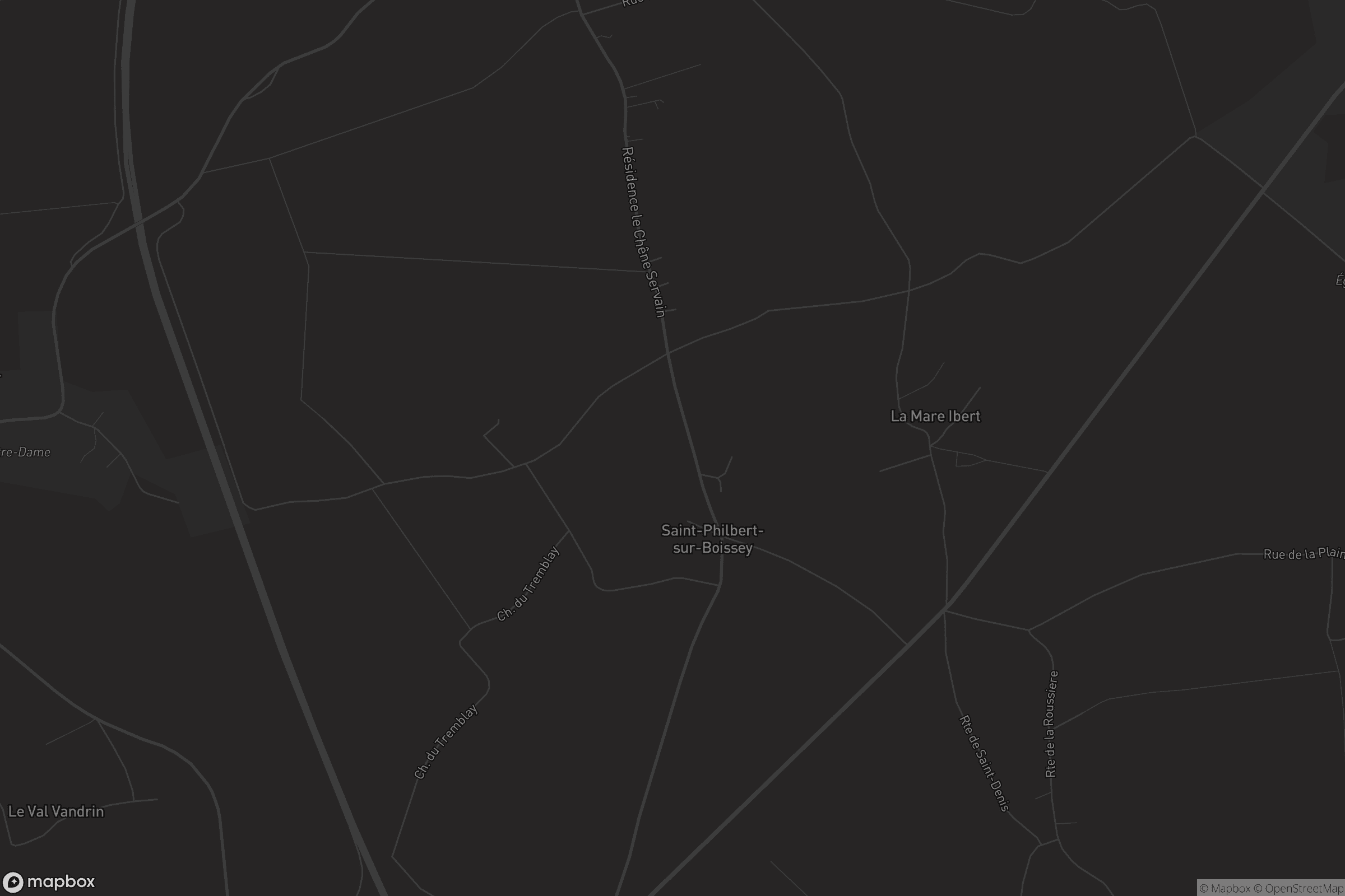 Carte de Saint-Philbert-sur-Boissey