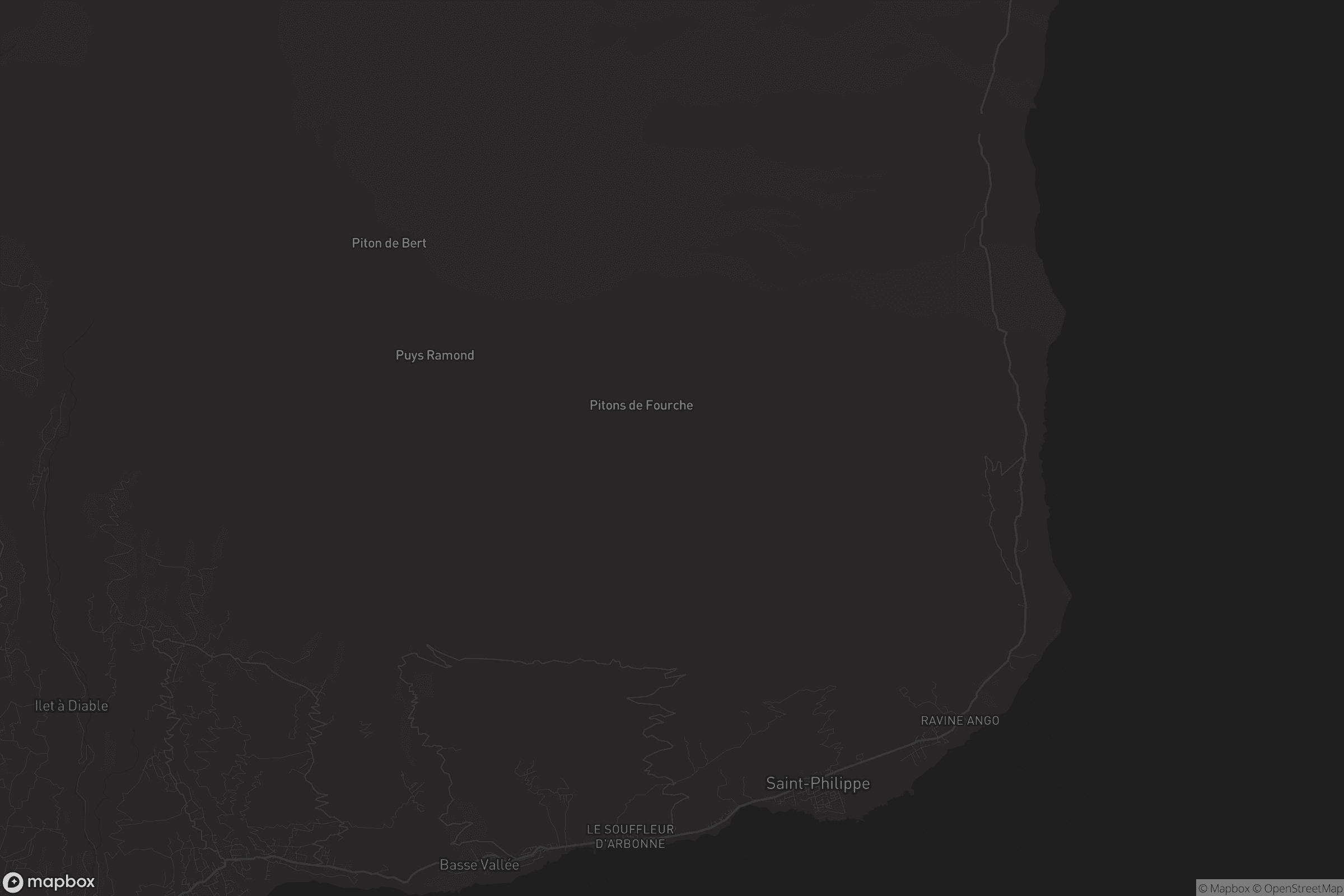 Carte de Saint-Philippe