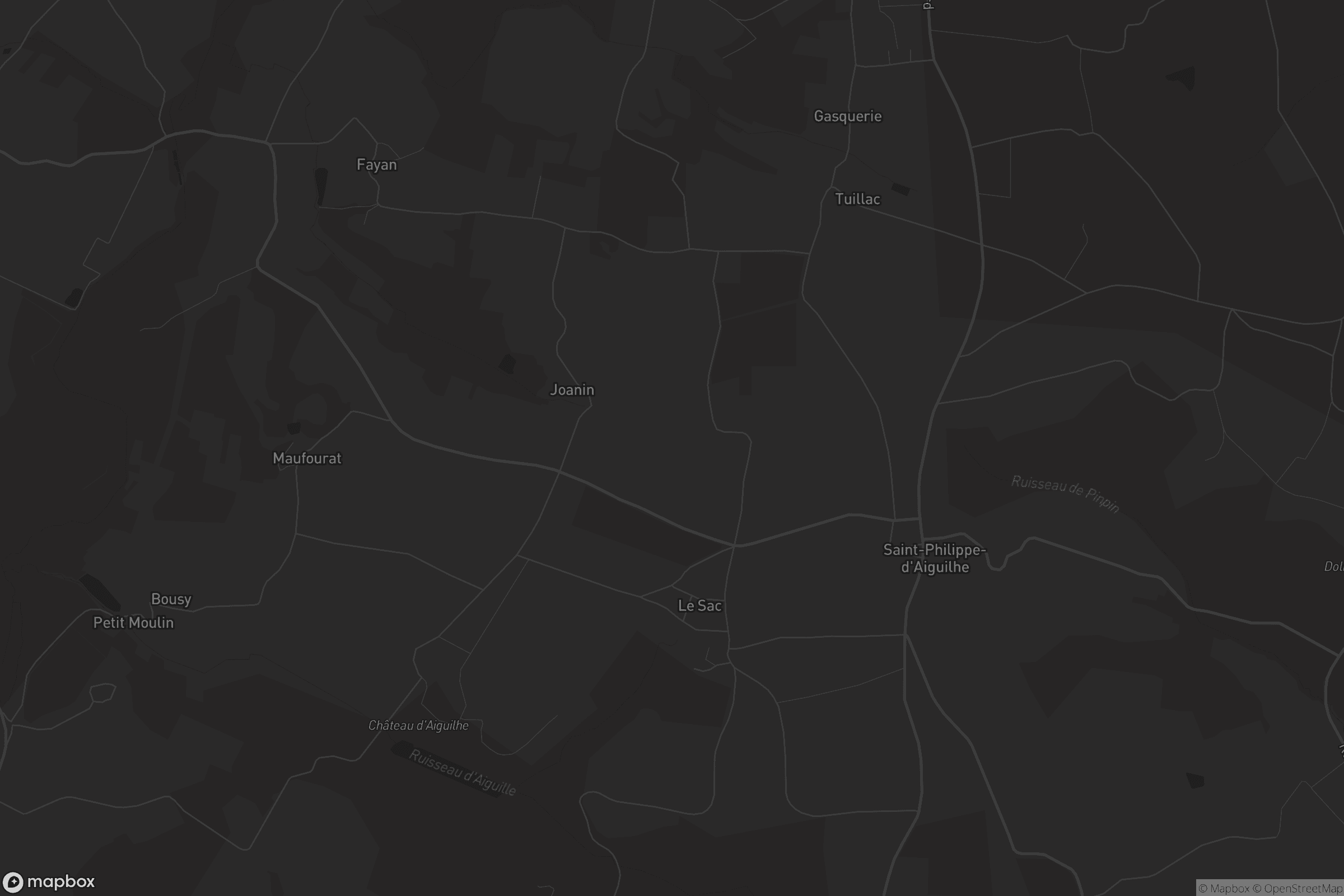 Carte de Saint-Philippe-d'Aiguilhe