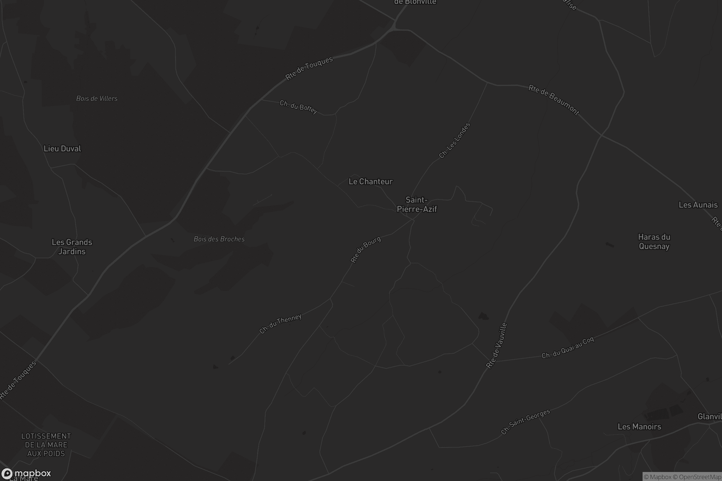 Carte de Saint-Pierre-Azif