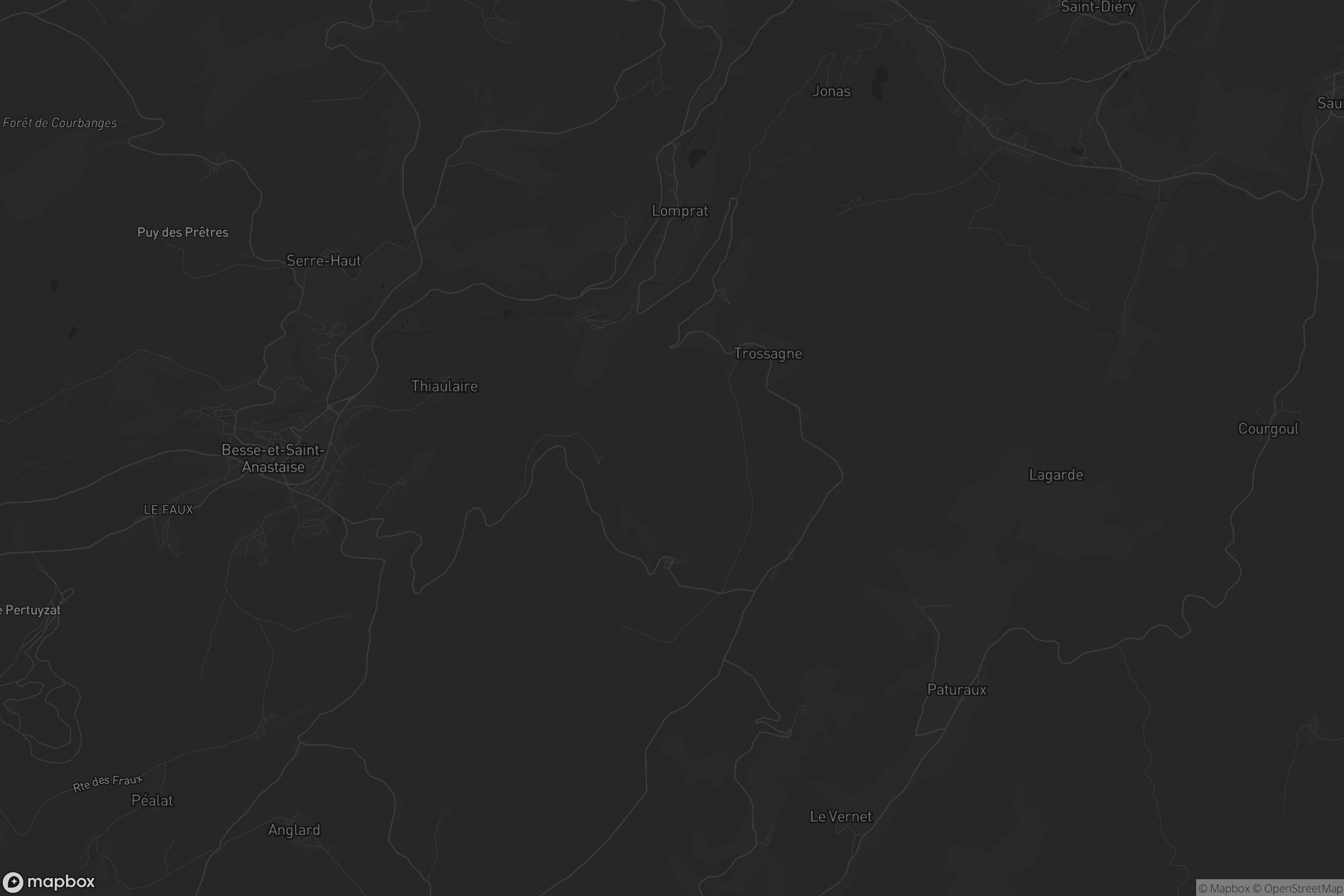 Carte de Saint-Pierre-Colamine