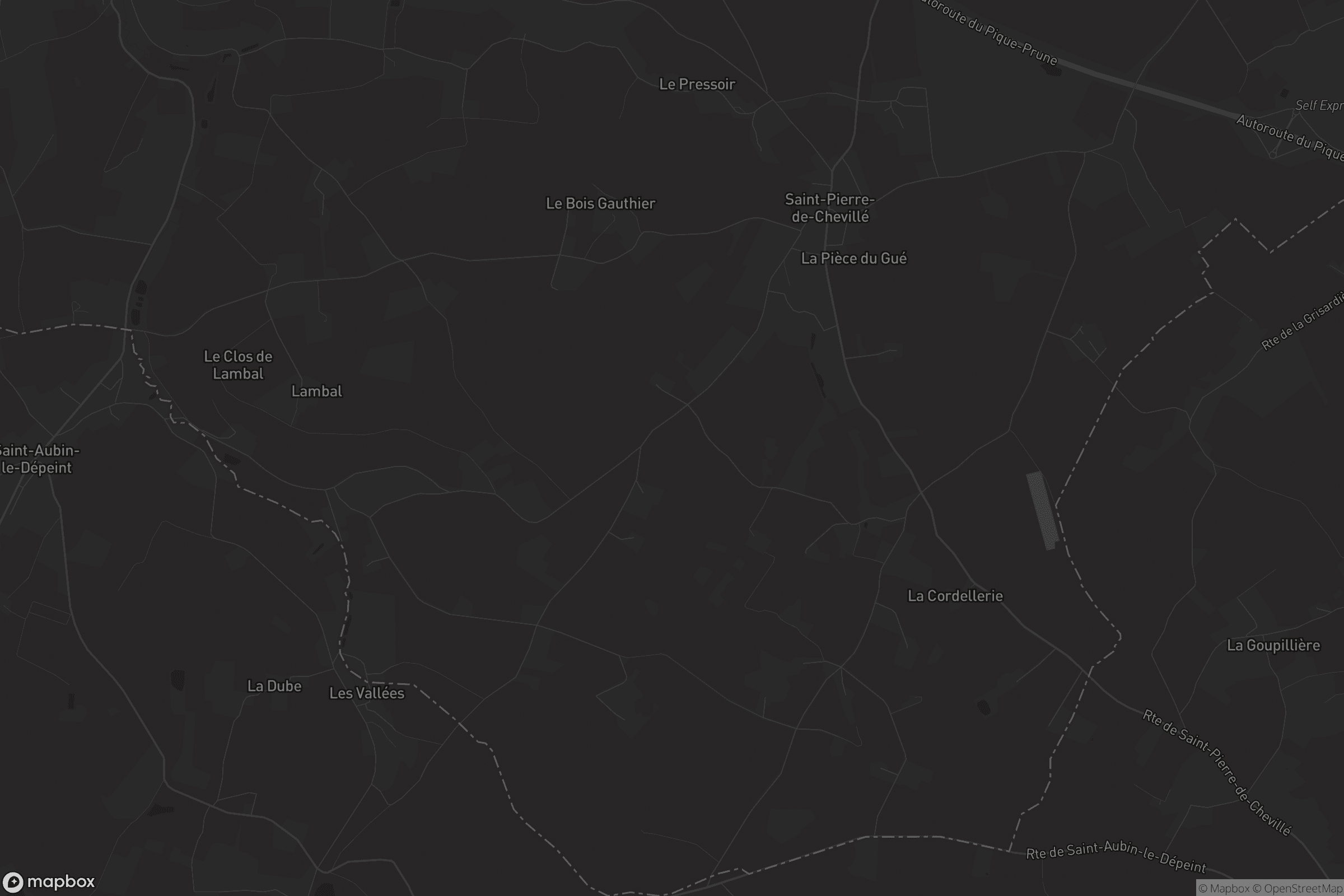 Carte de Saint-Pierre-de-Chevillé