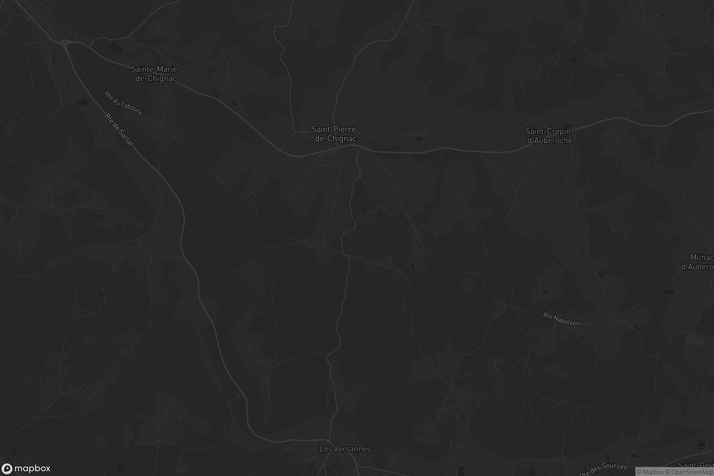 Carte de Saint-Pierre-de-Chignac