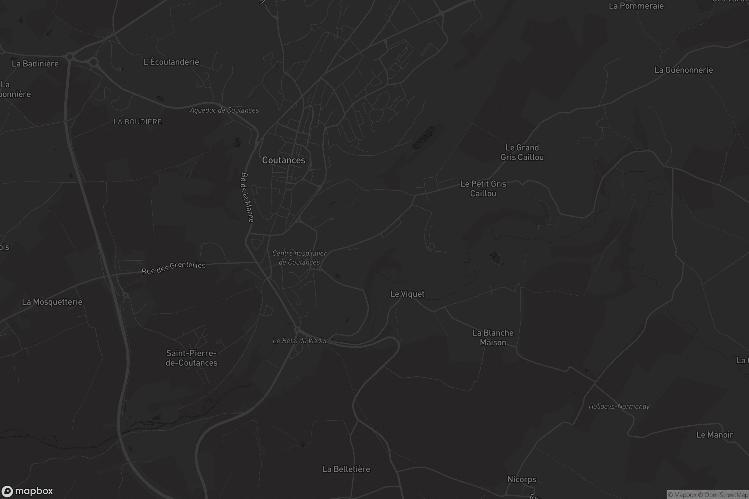 Carte de Saint-Pierre-de-Coutances