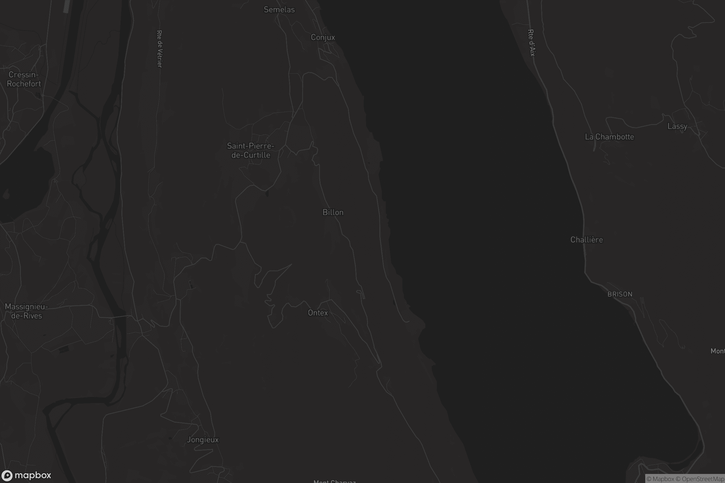 Carte de Saint-Pierre-de-Curtille