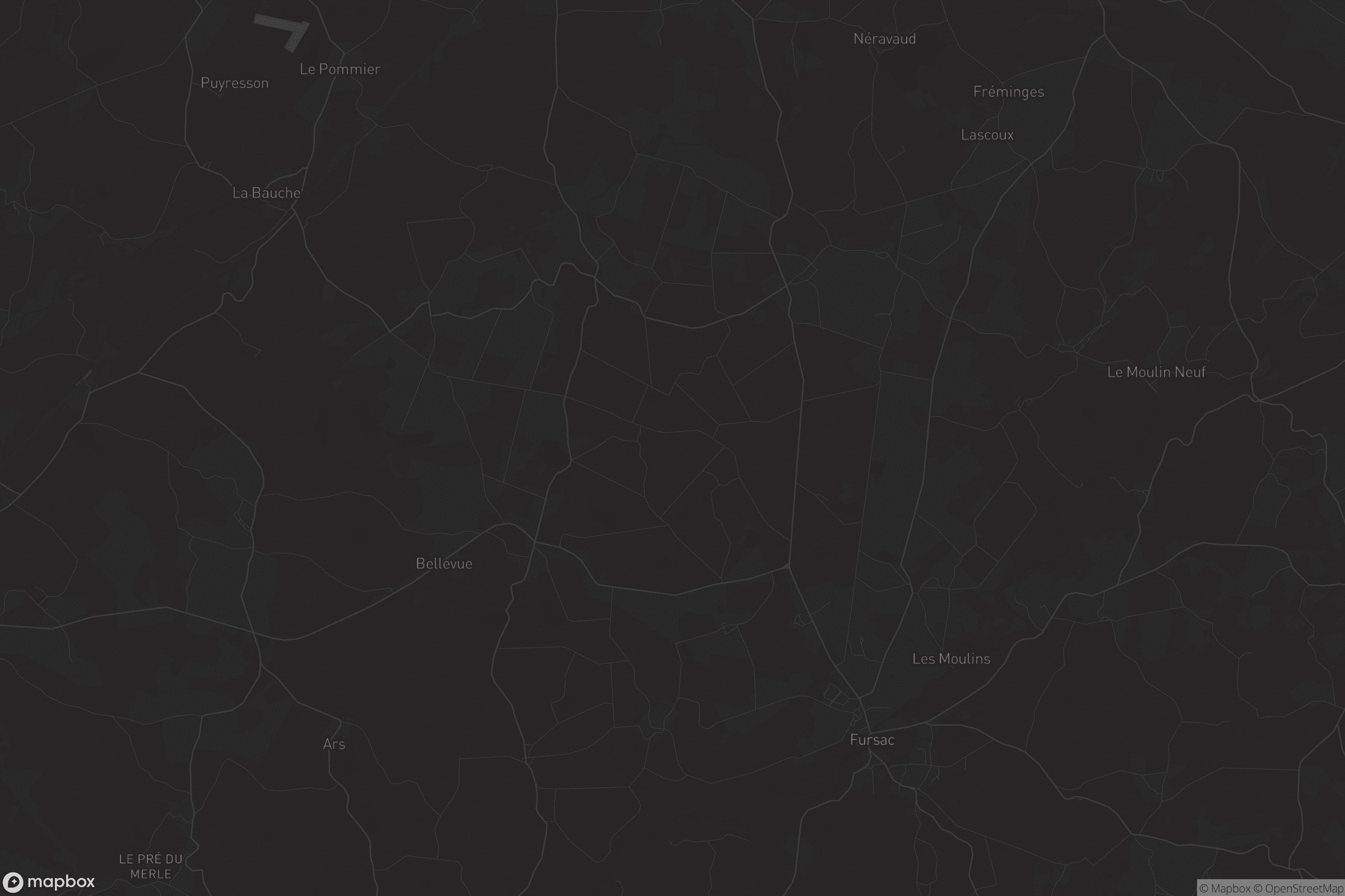 Carte de Saint-Pierre-de-Fursac