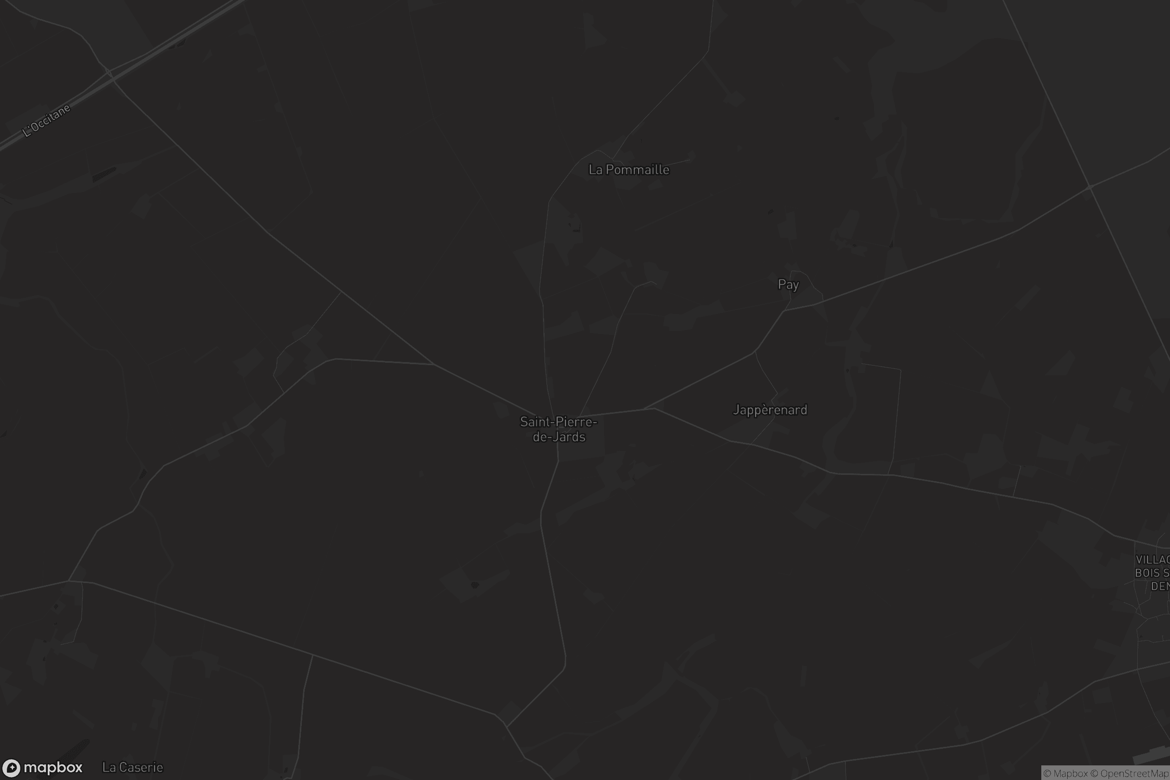 Carte de Saint-Pierre-de-Jards