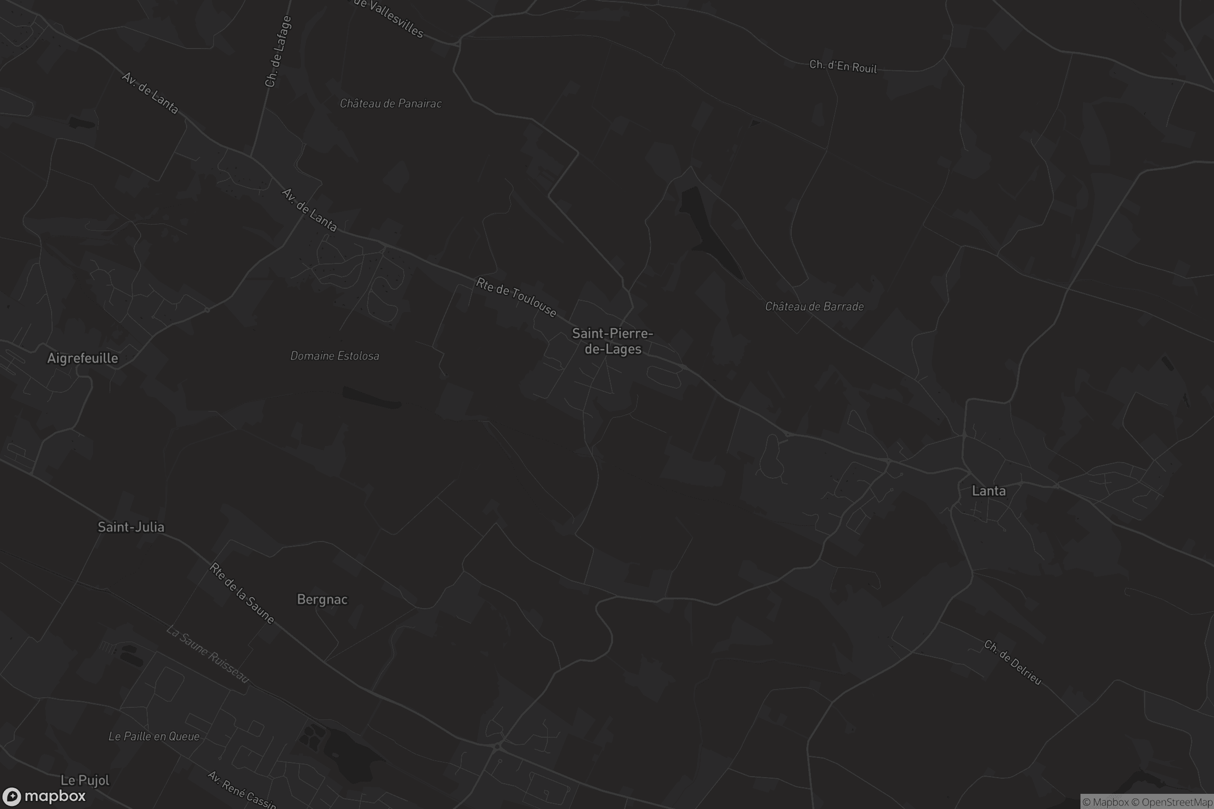 Carte de Saint-Pierre-de-Lages