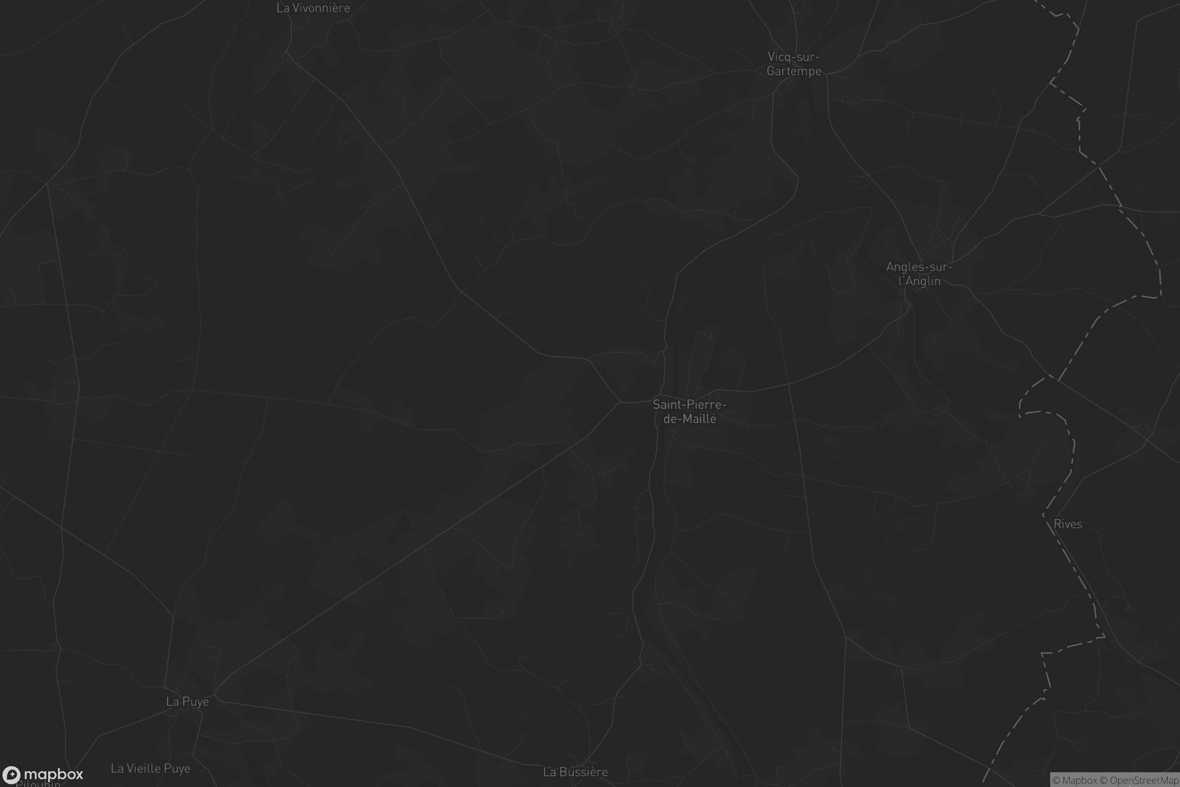 Carte de Saint-Pierre-de-Maillé