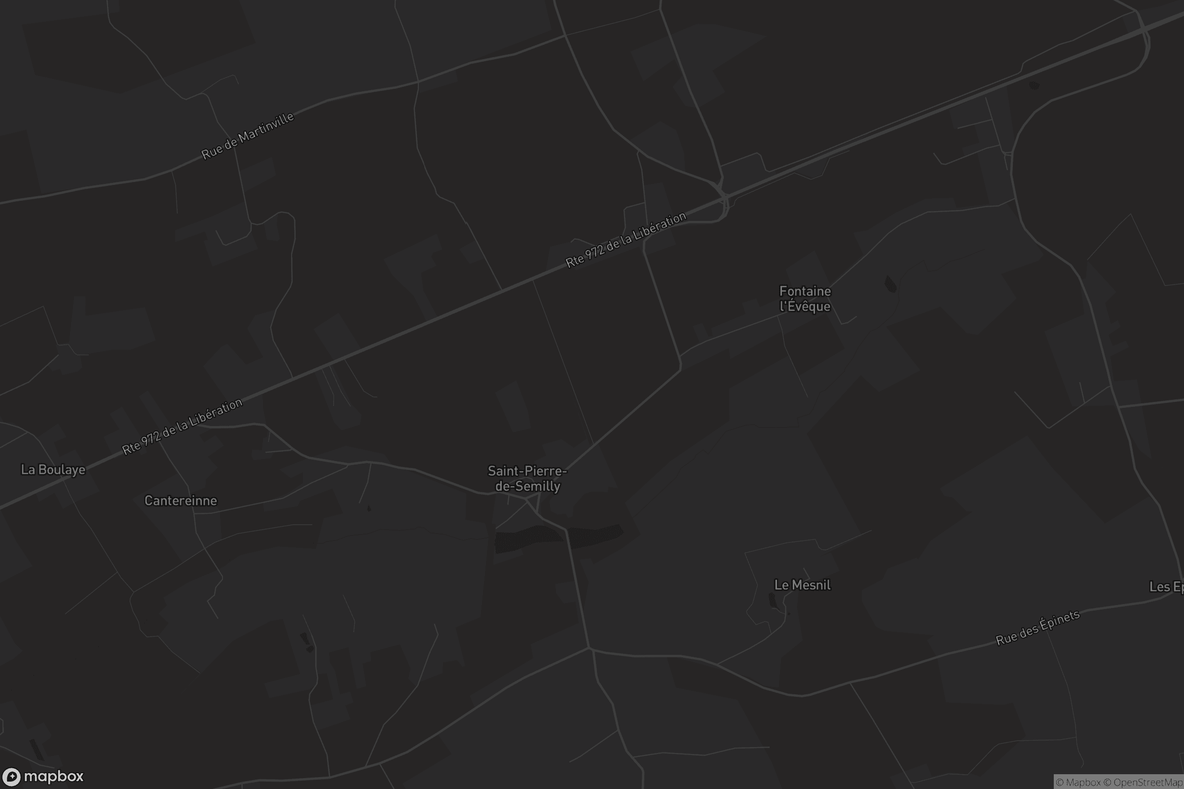 Carte de Saint-Pierre-de-Semilly