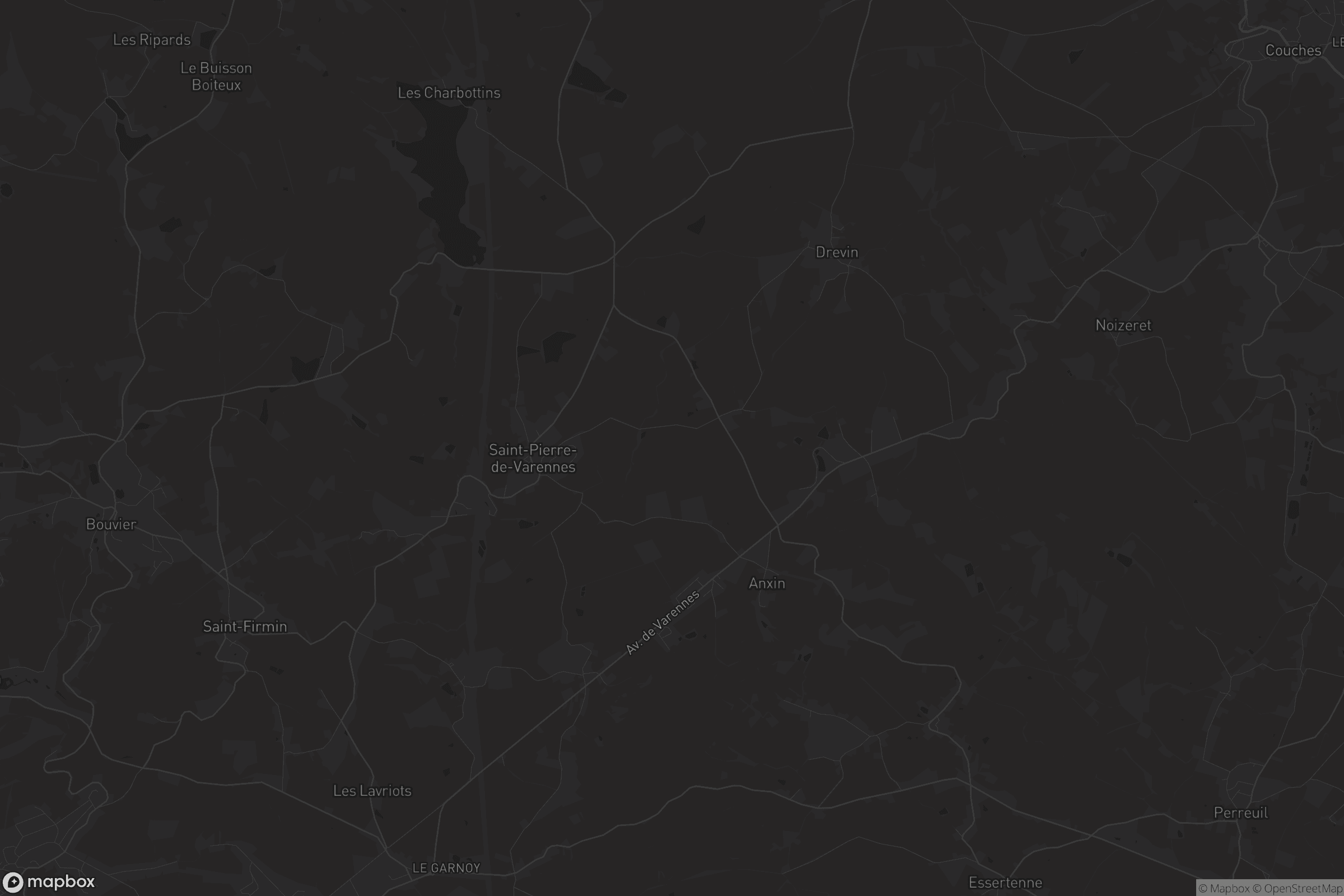Carte de Saint-Pierre-de-Varennes