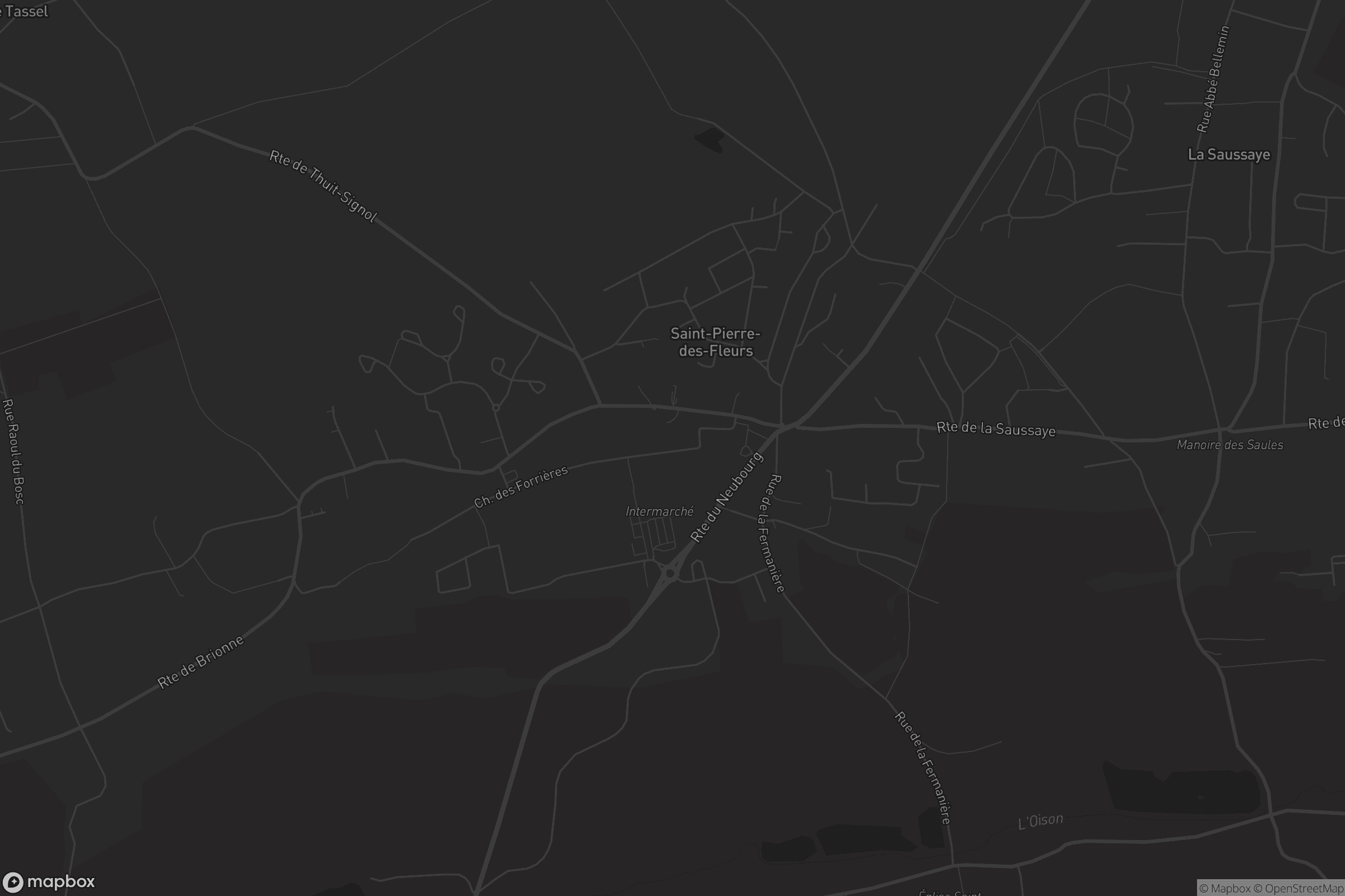 Carte de Saint-Pierre-des-Fleurs