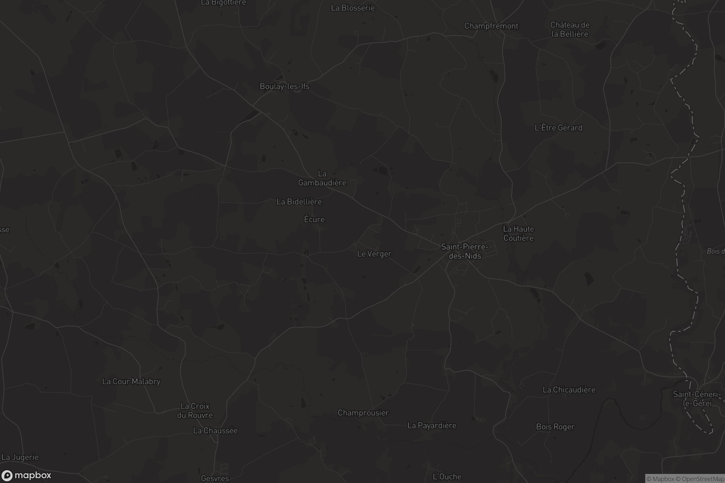 Carte de Saint-Pierre-des-Nids