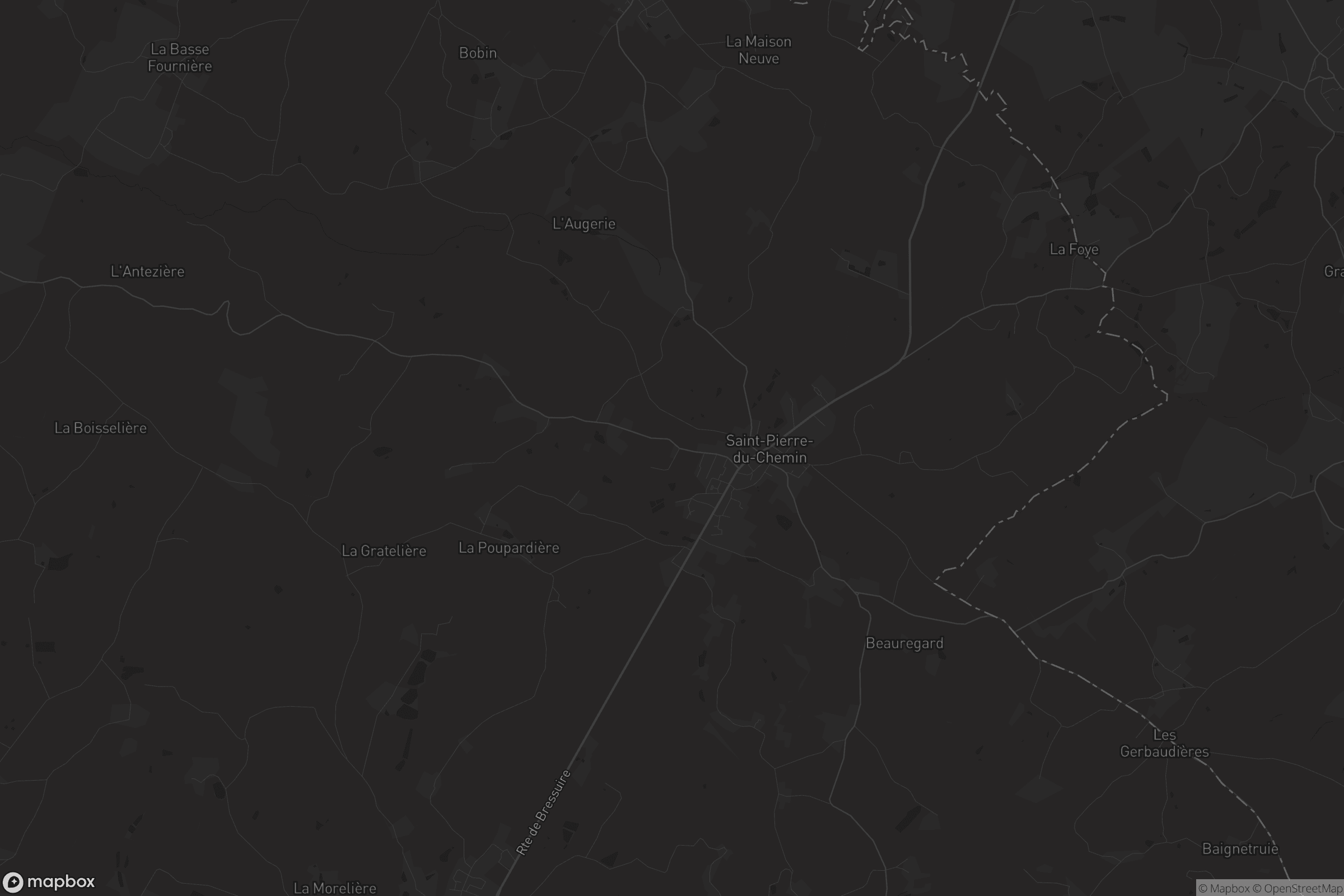 Carte de Saint-Pierre-du-Chemin