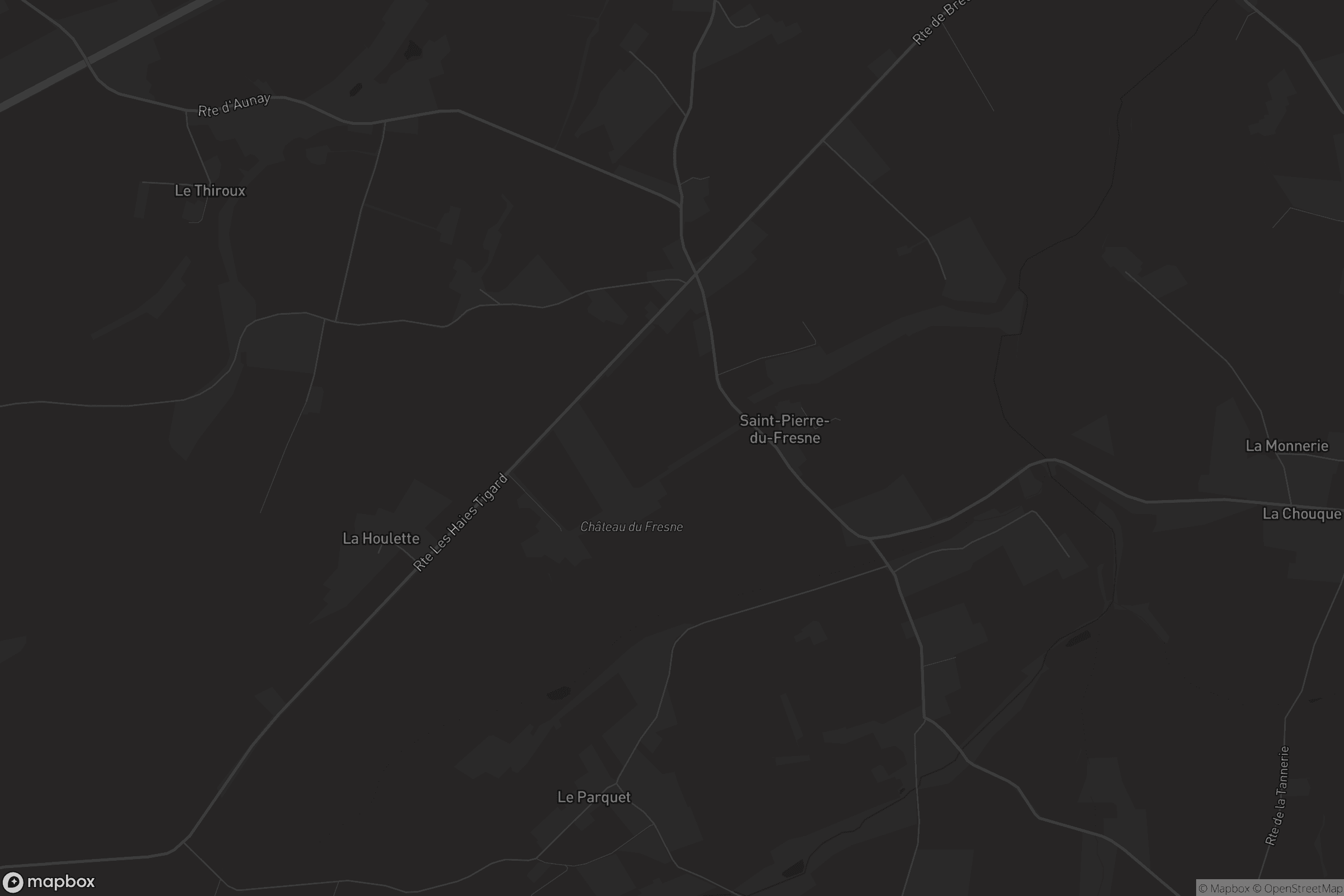 Carte de Saint-Pierre-du-Fresne