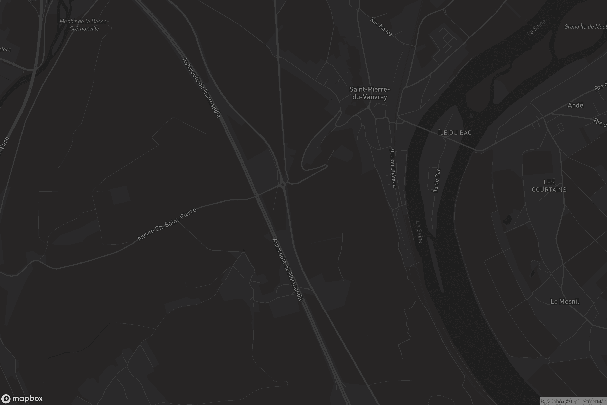 Carte de Saint-Pierre-du-Vauvray