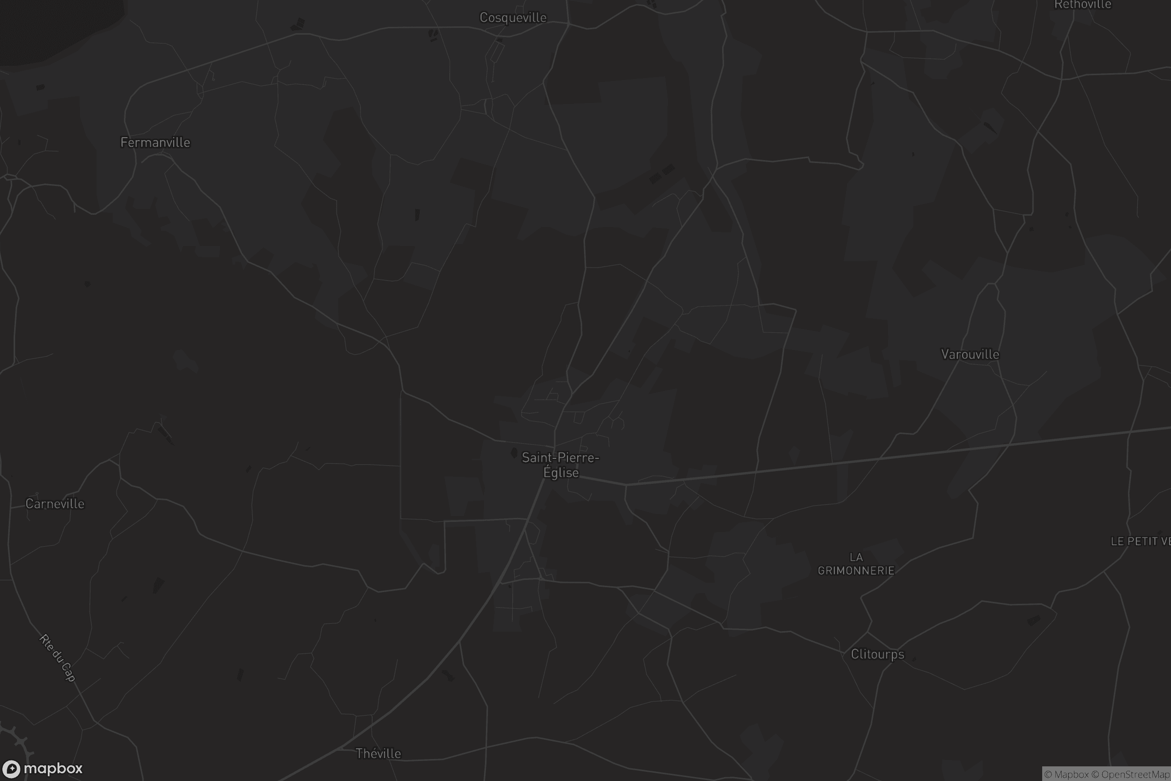 Carte de Saint-Pierre-Église