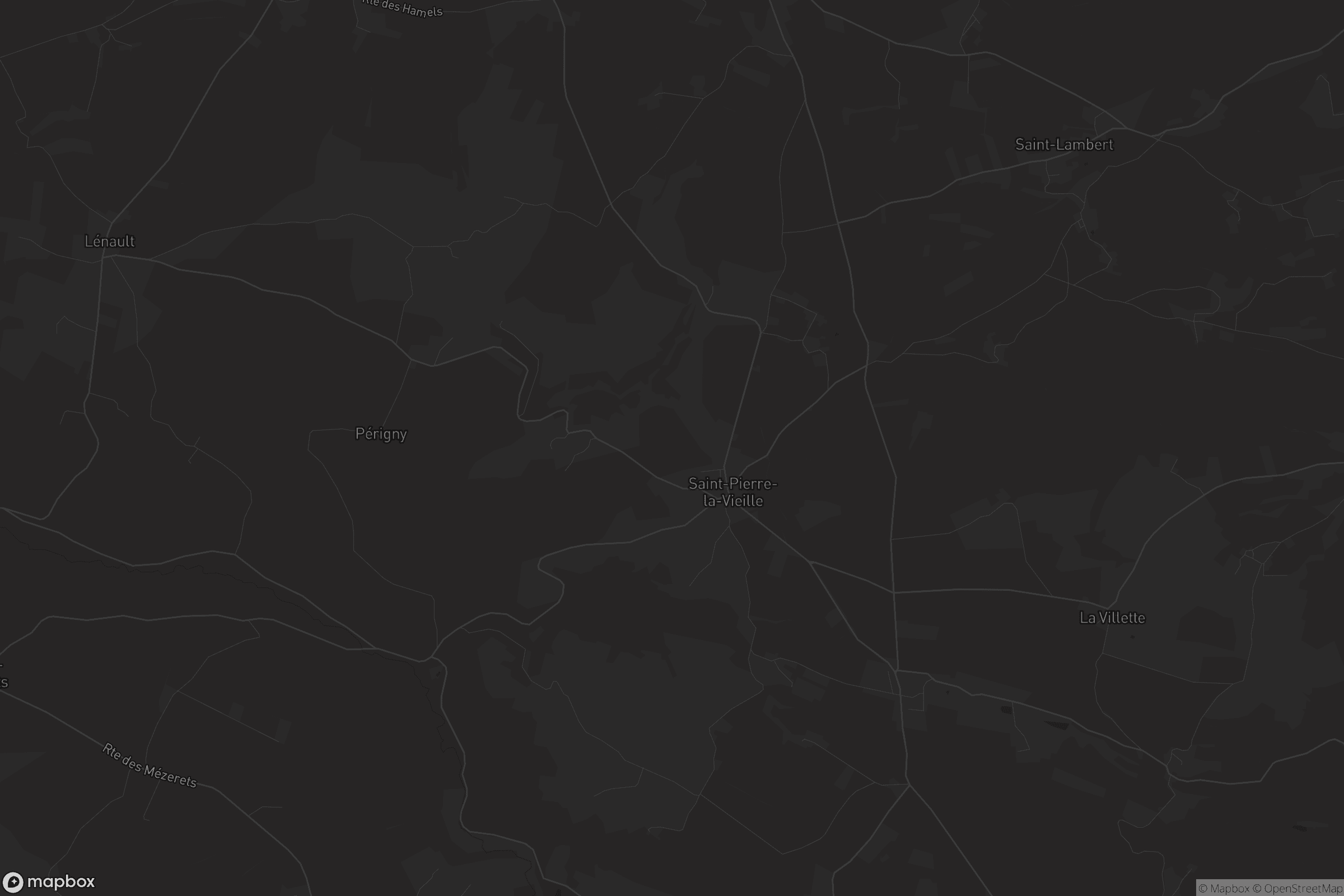 Carte de Saint-Pierre-la-Vieille