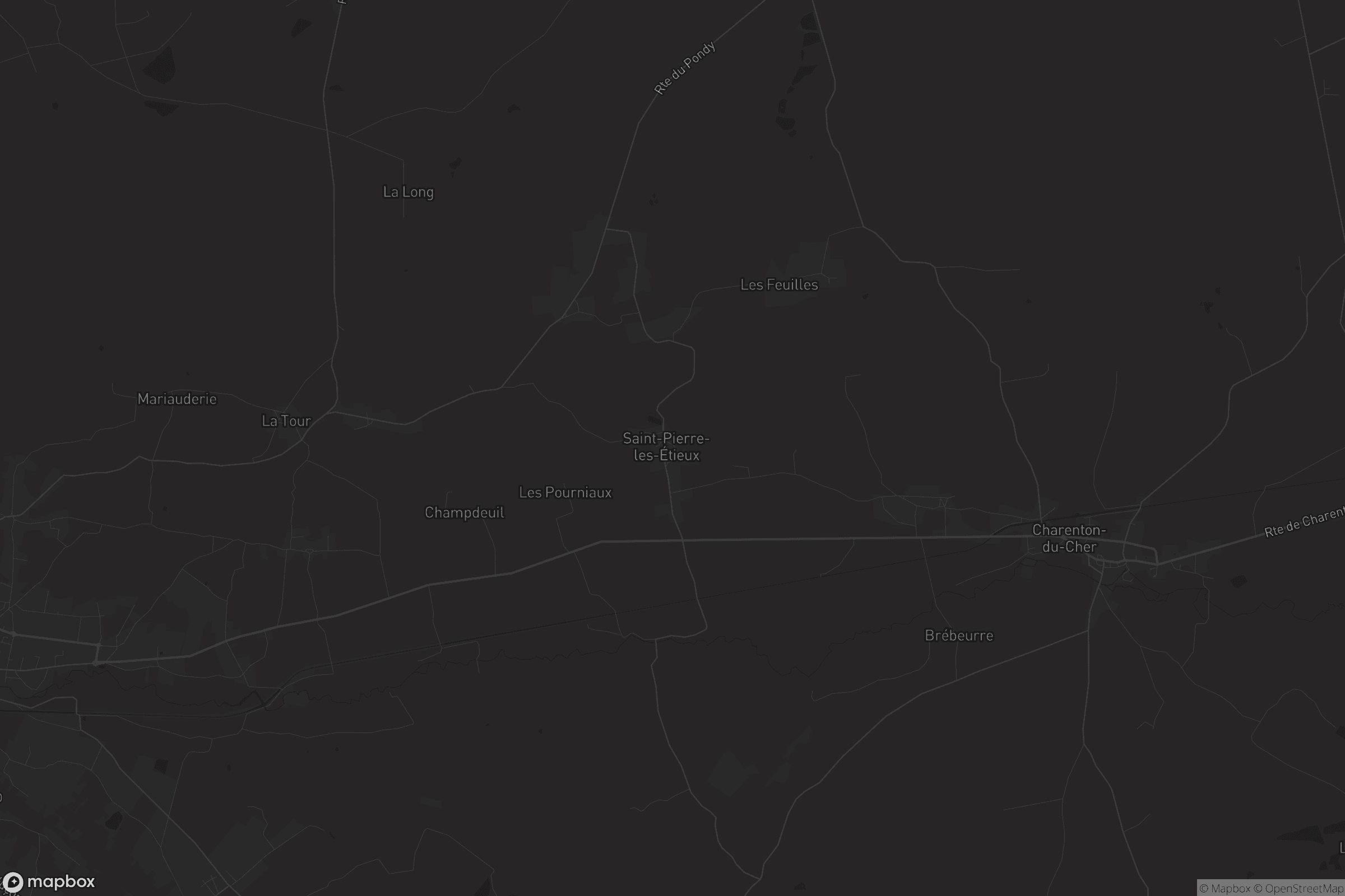 Carte de Saint-Pierre-les-Étieux