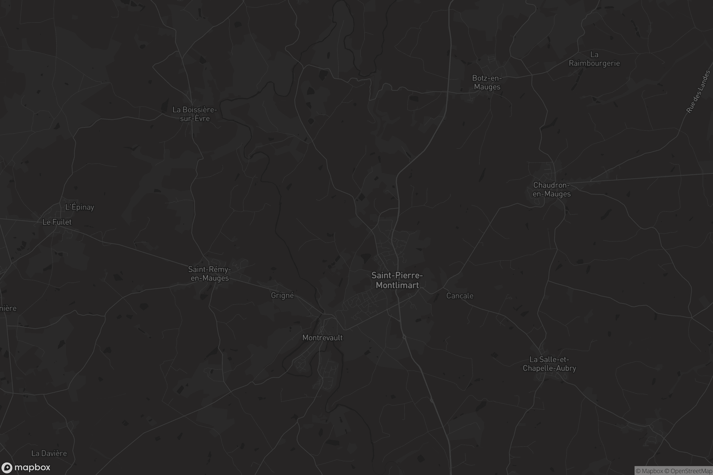 Carte de Saint-Pierre-Montlimart