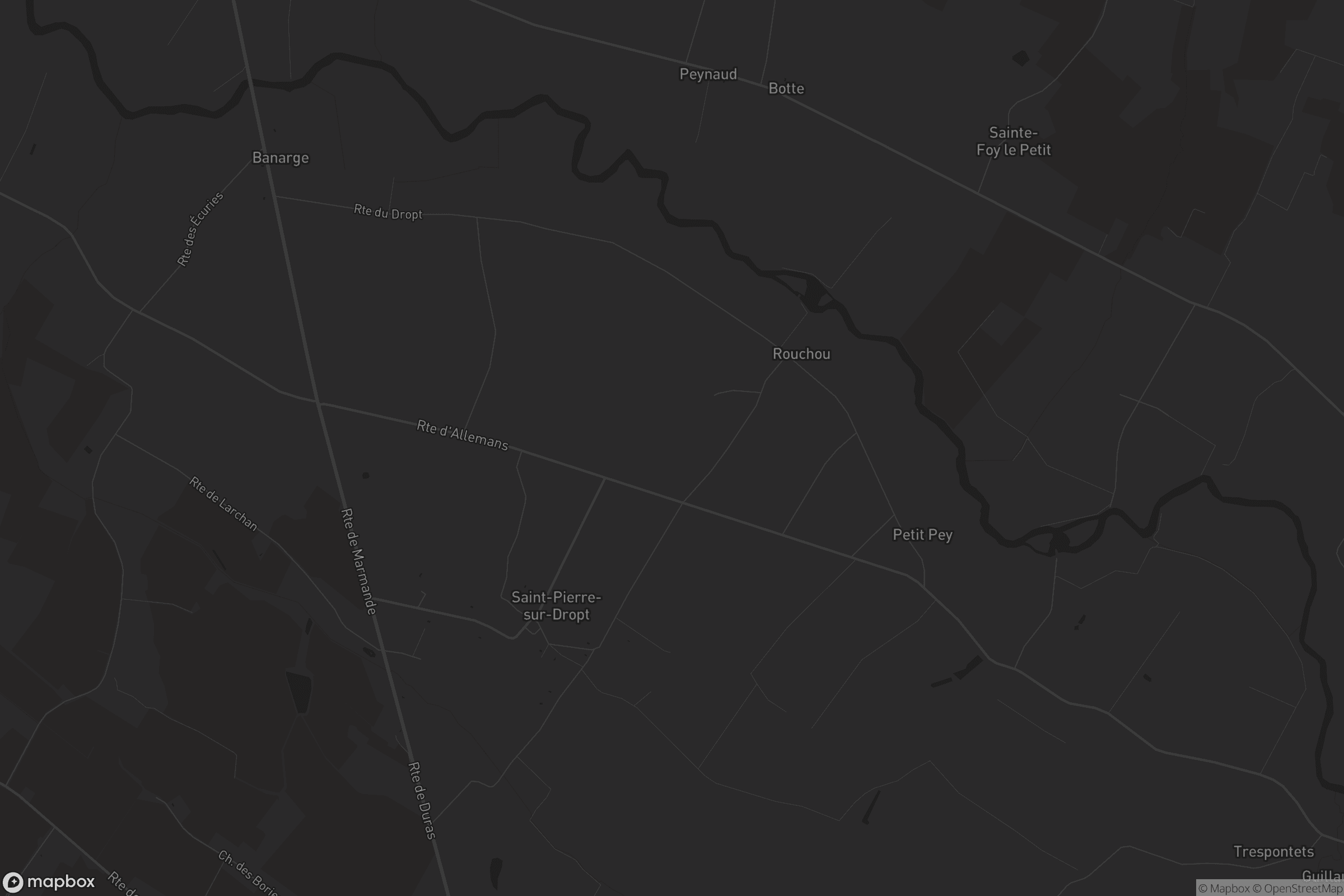 Carte de Saint-Pierre-sur-Dropt