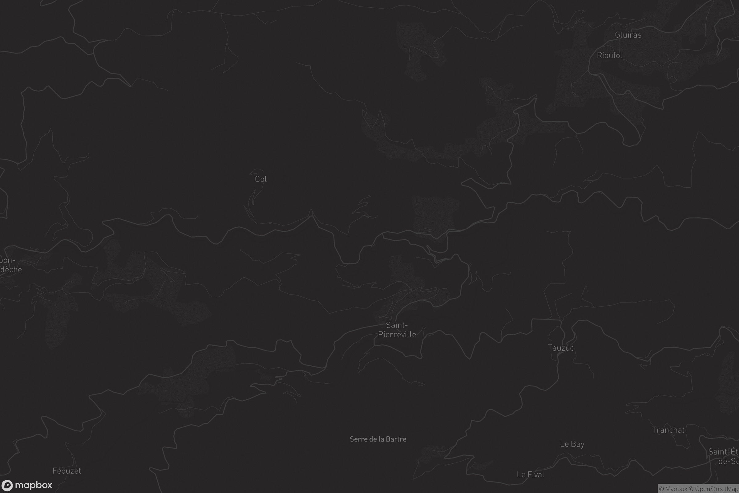 Carte de Saint-Pierreville