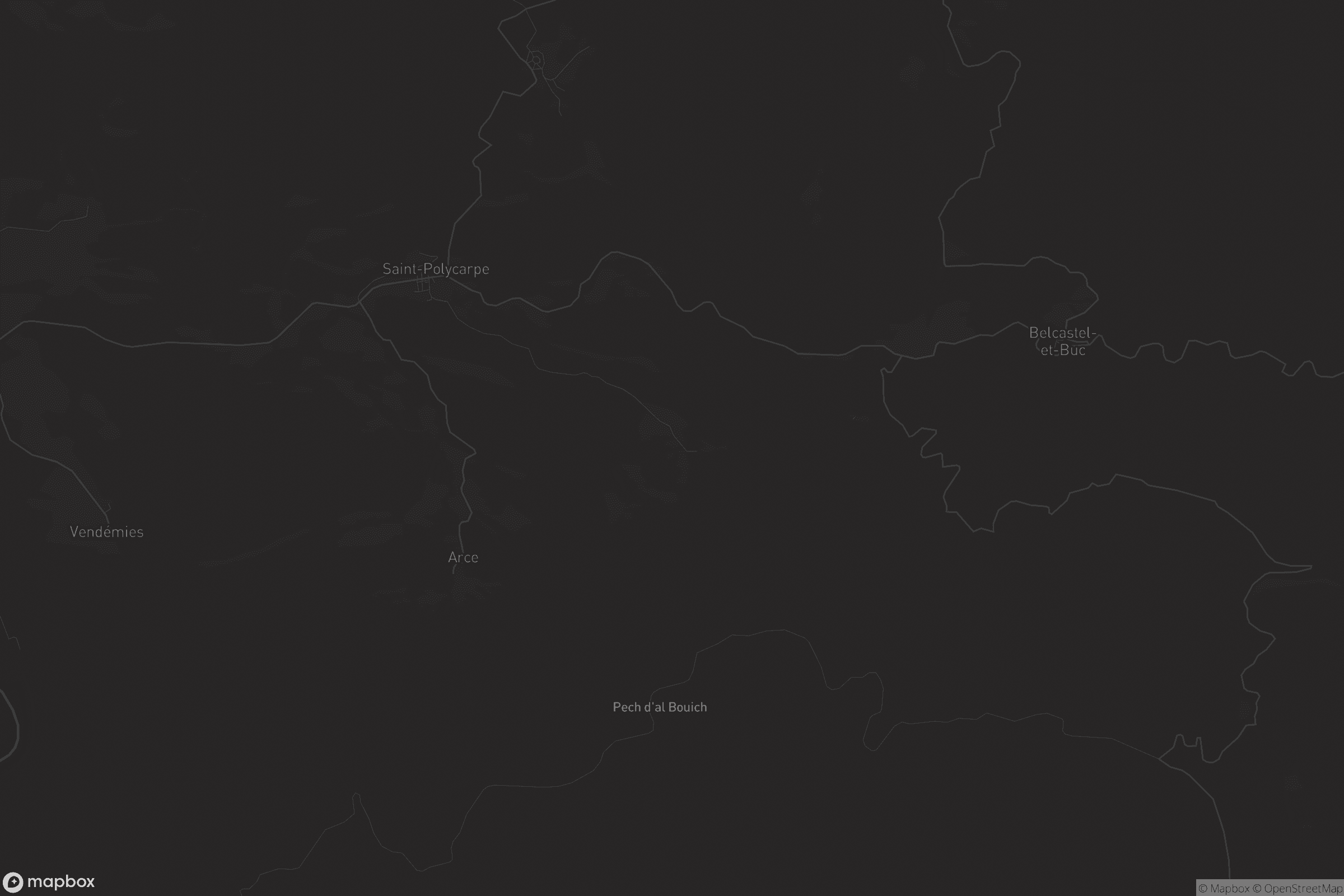 Carte de Saint-Polycarpe