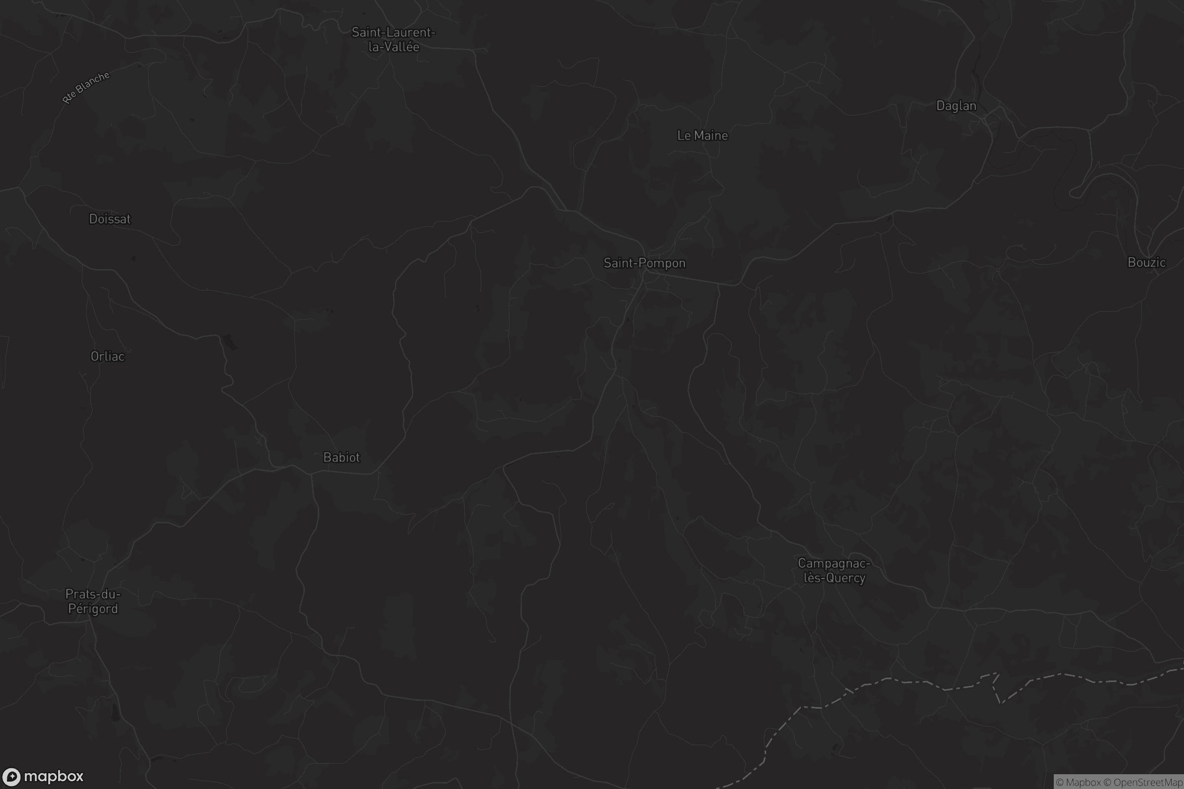 Carte de Saint-Pompon