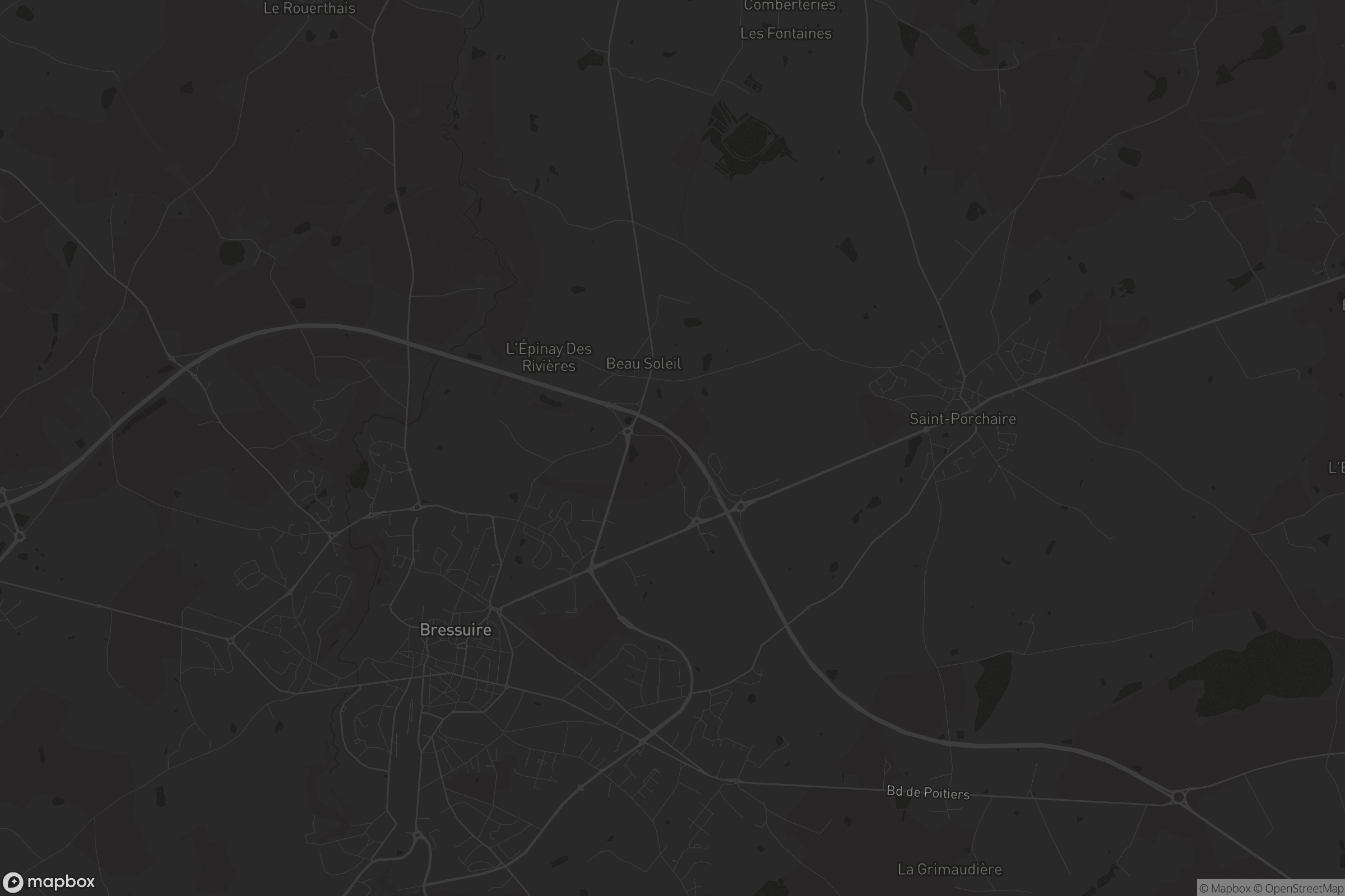 Carte de Saint-Porchaire