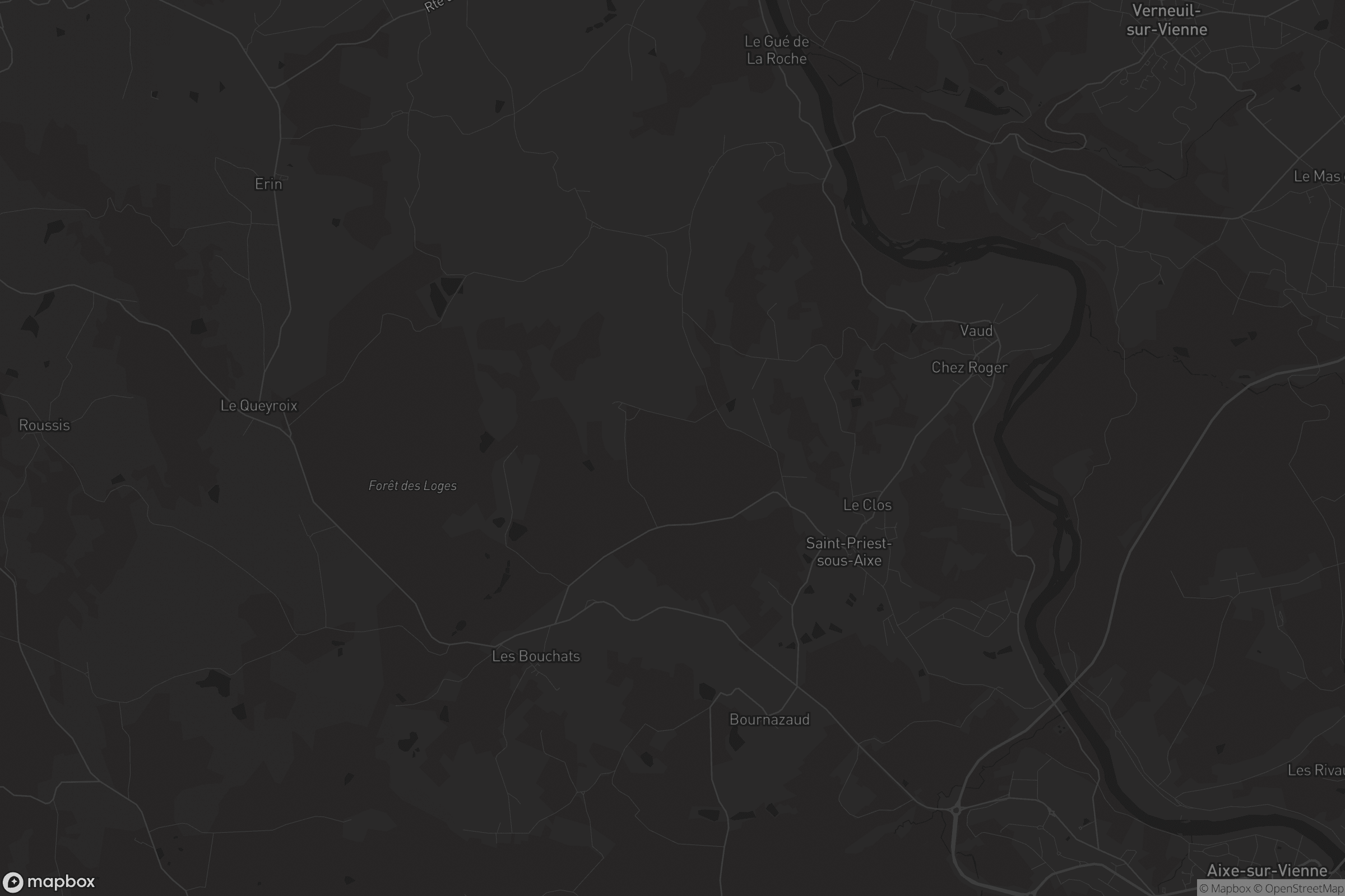 Carte de Saint-Priest-sous-Aixe