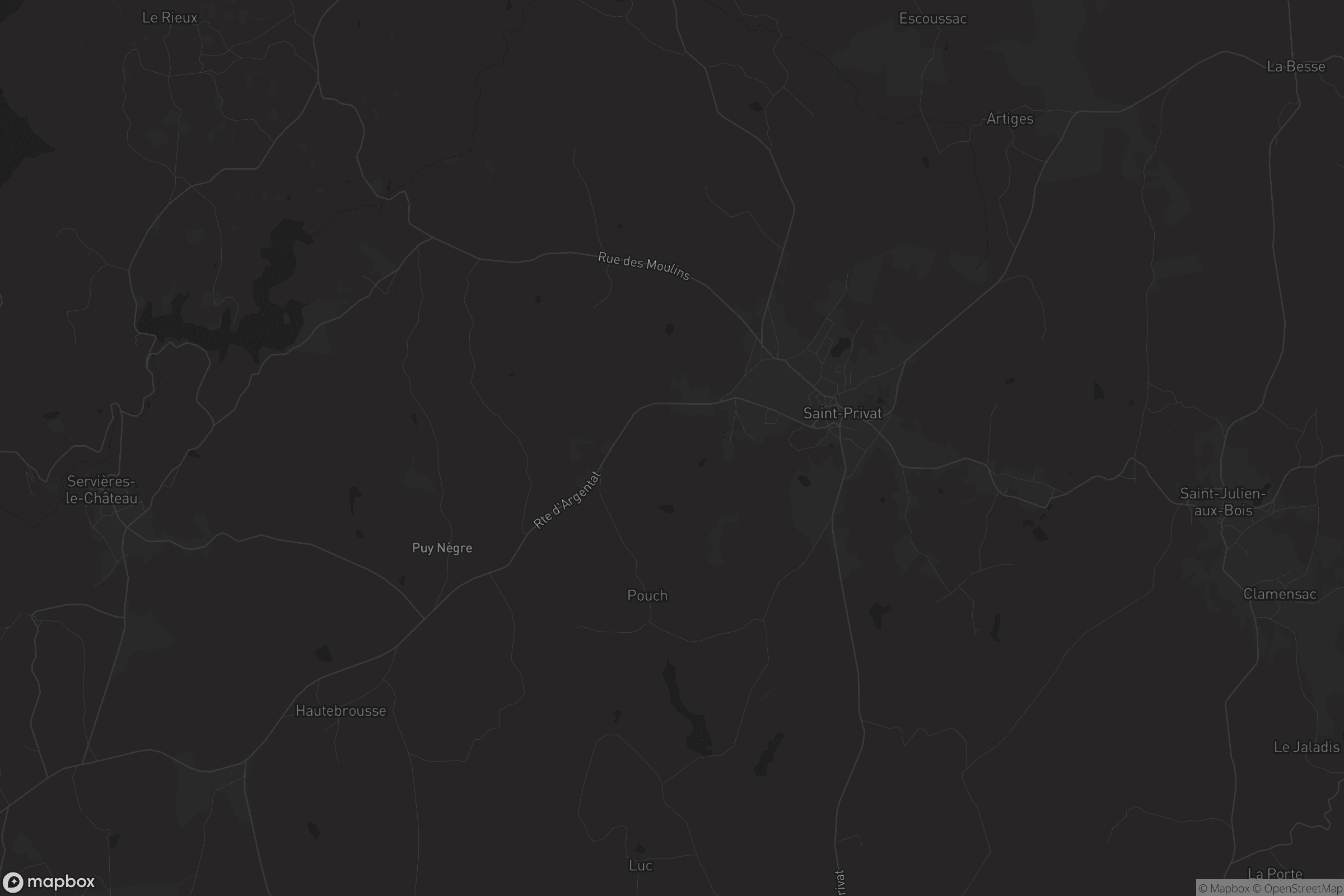 Carte de Saint-Privat