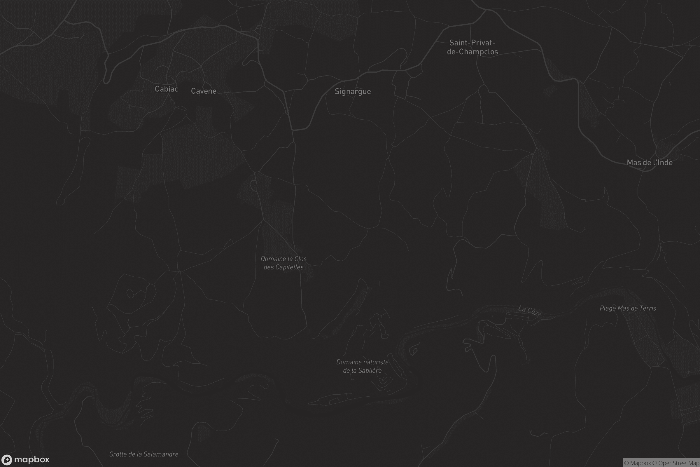 Carte de Saint-Privat-de-Champclos