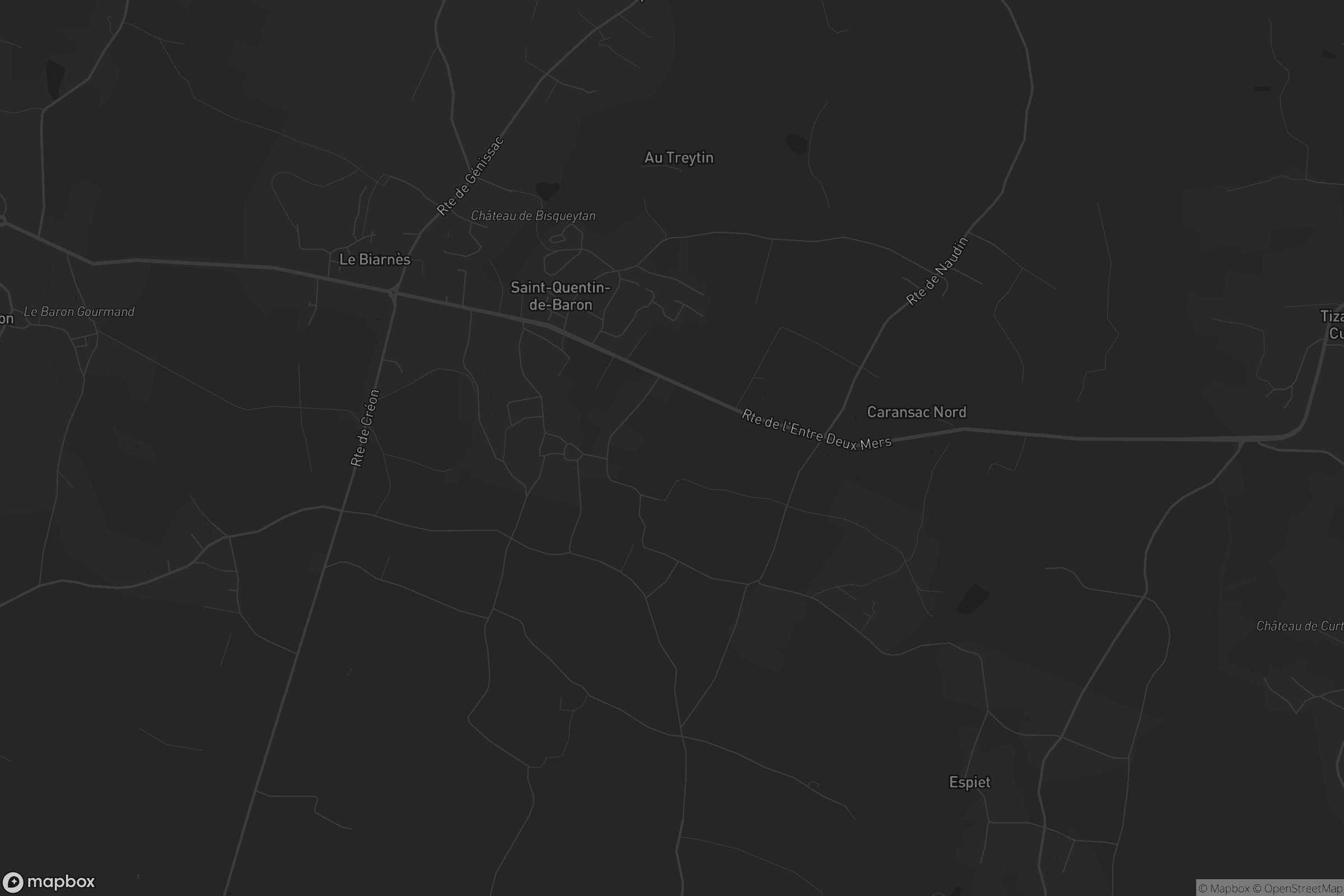 Carte de Saint-Quentin-de-Baron