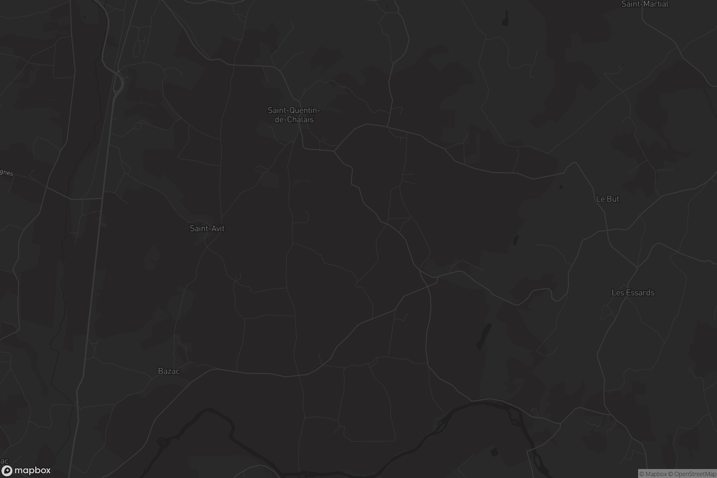 Carte de Saint-Quentin-de-Chalais