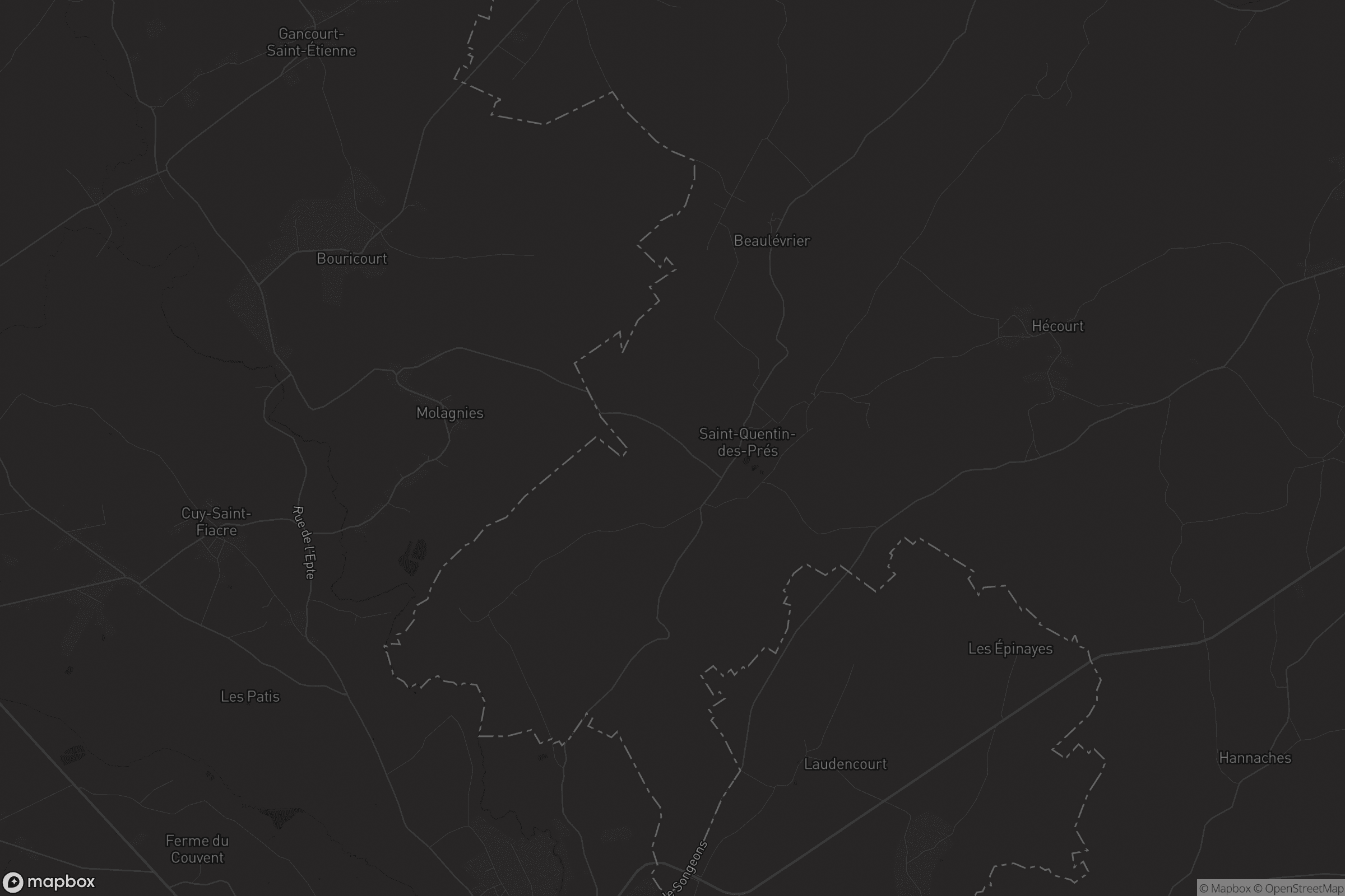 Carte de Saint-Quentin-des-Prés