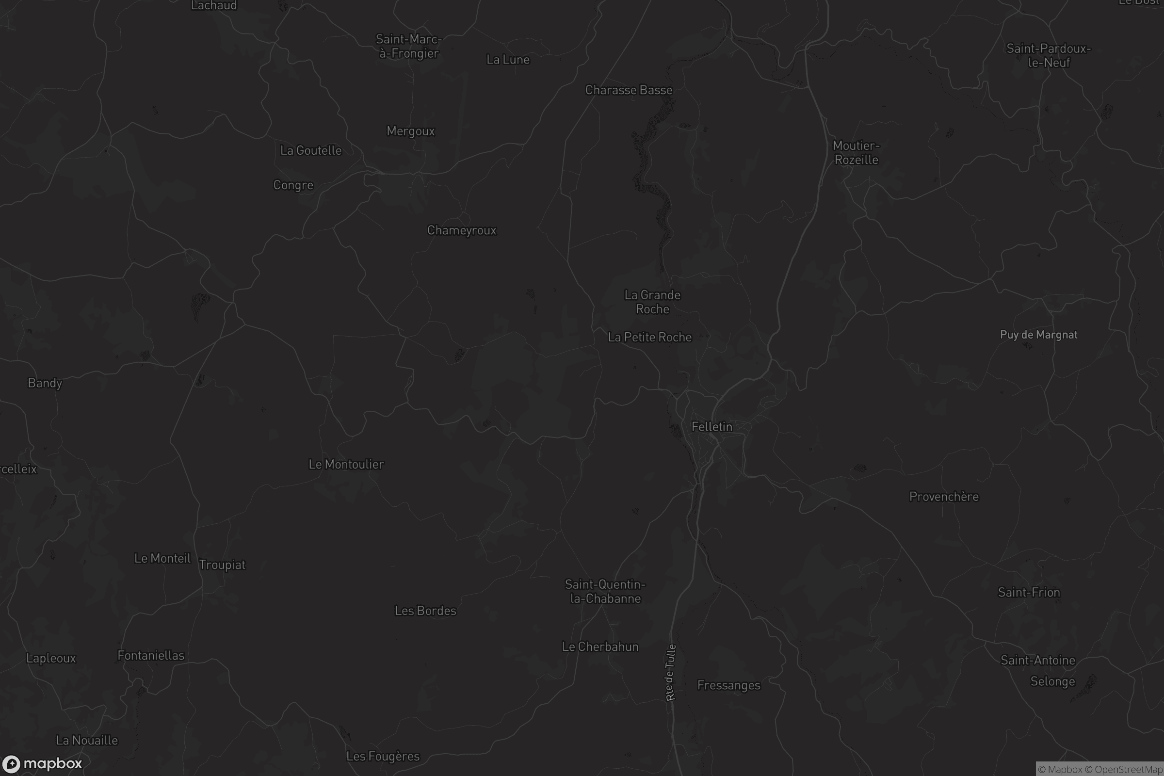 Carte de Saint-Quentin-la-Chabanne