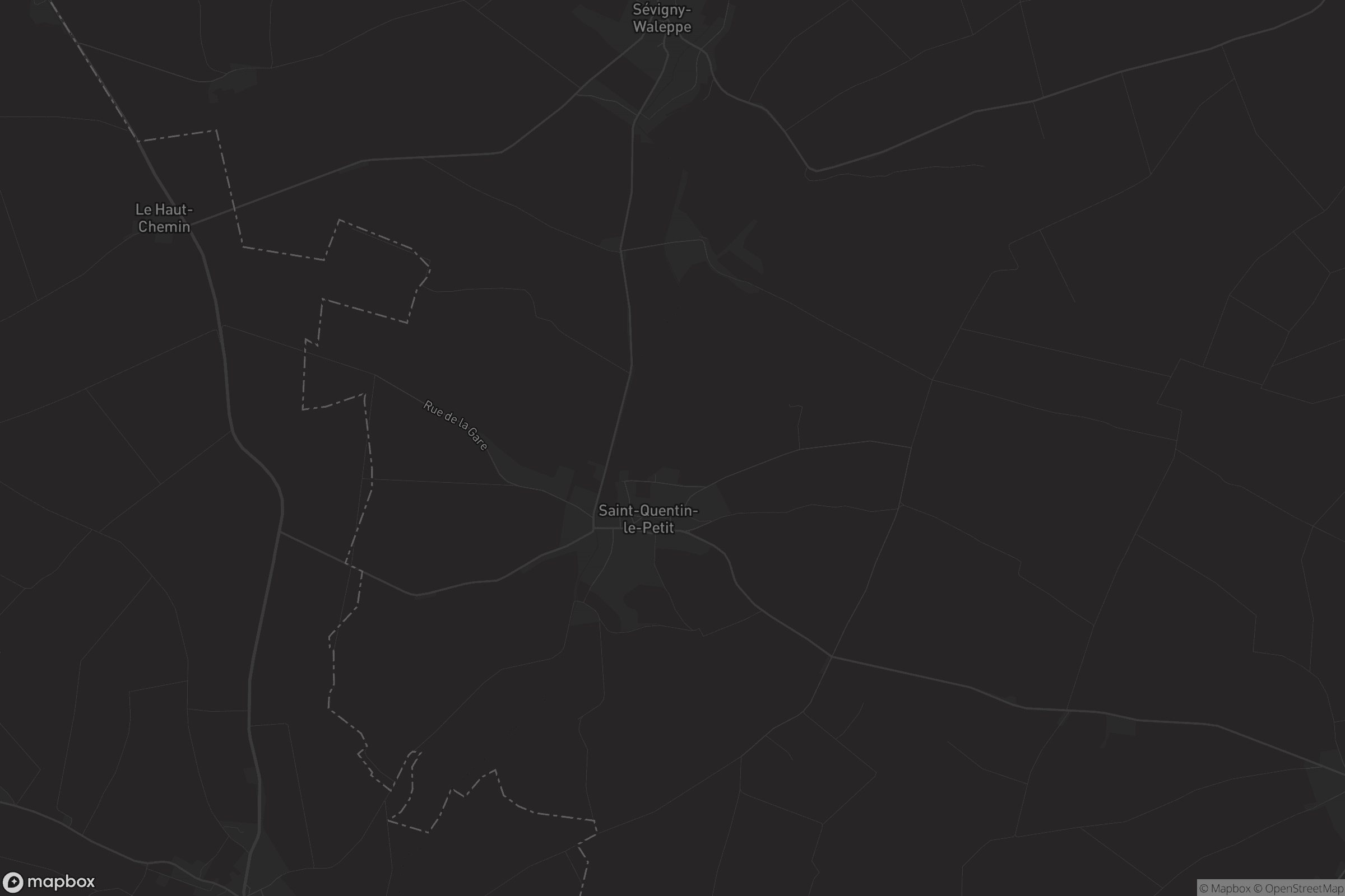 Carte de Saint-Quentin-le-Petit