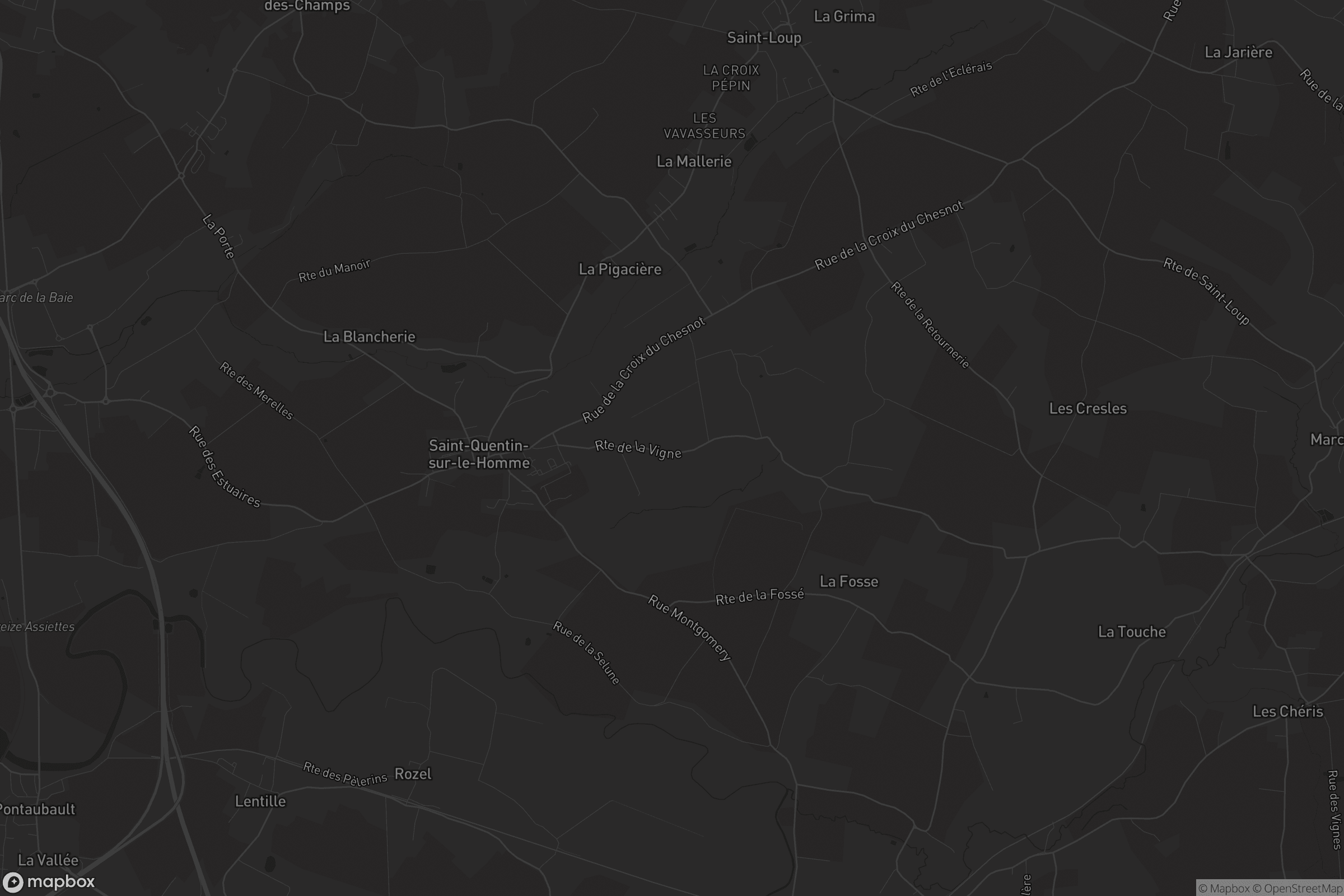 Carte de Saint-Quentin-sur-le-Homme