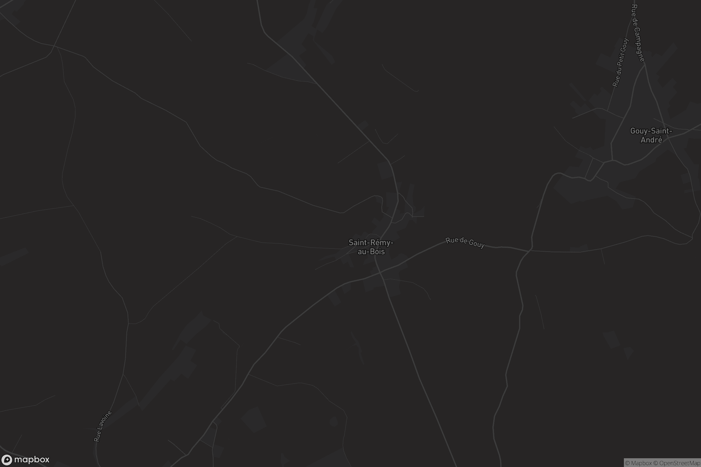 Carte de Saint-Rémy-au-Bois