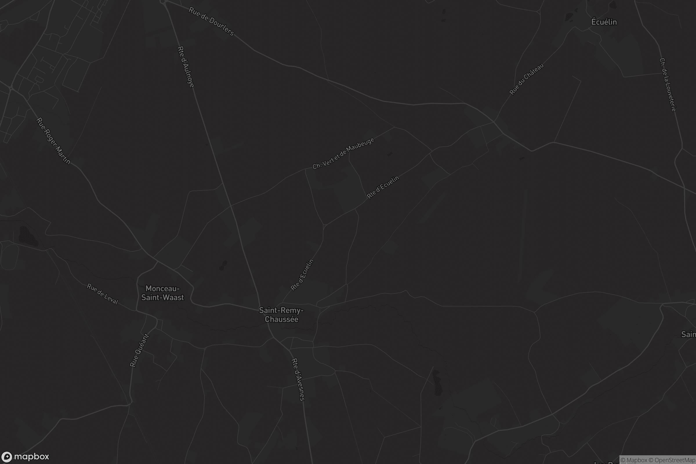 Carte de Saint-Remy-Chaussée