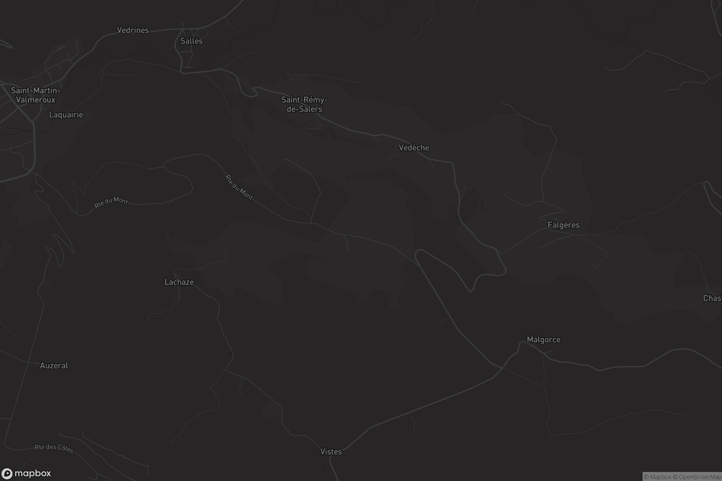 Carte de Saint-Rémy-de-Salers