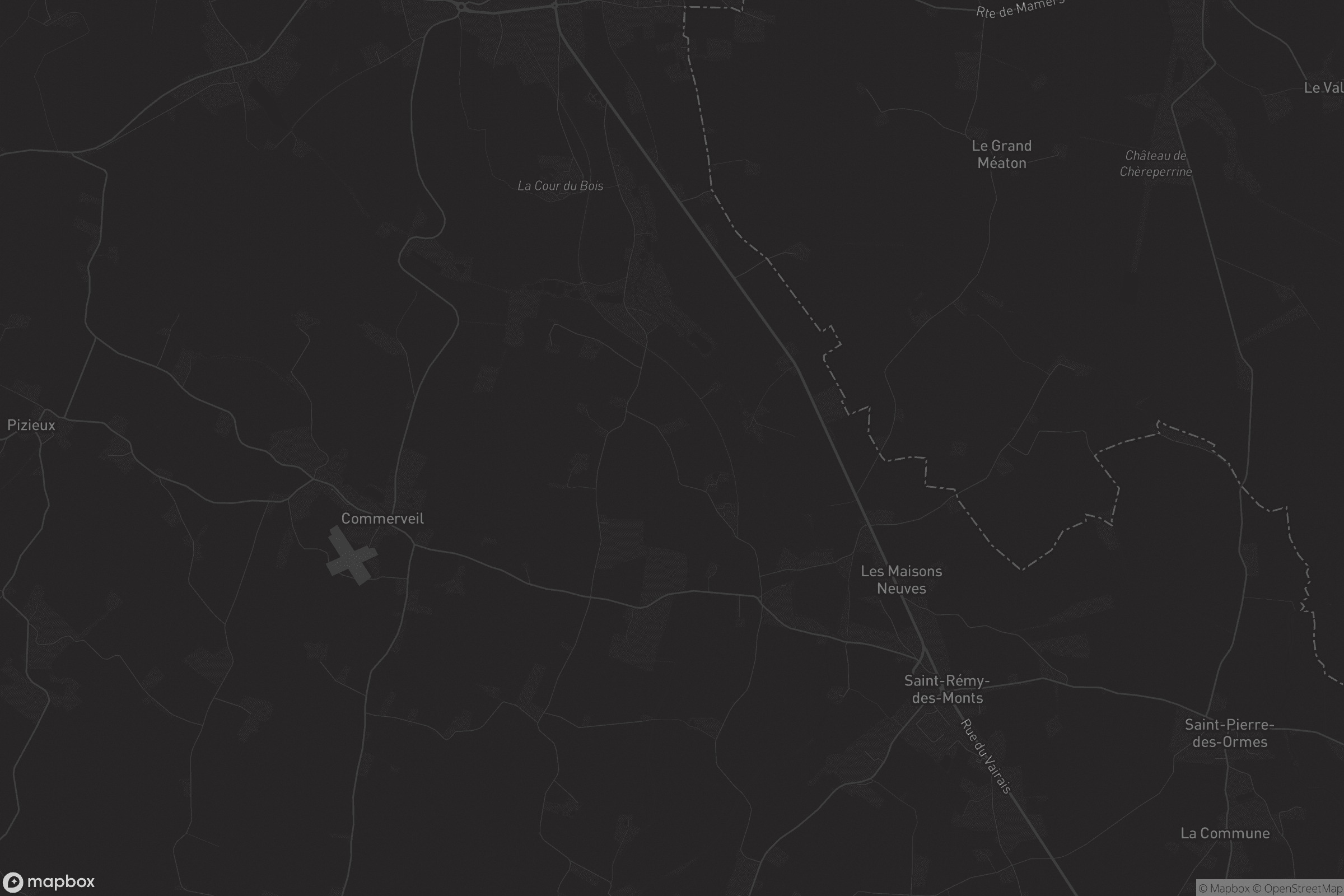 Carte de Saint-Rémy-des-Monts