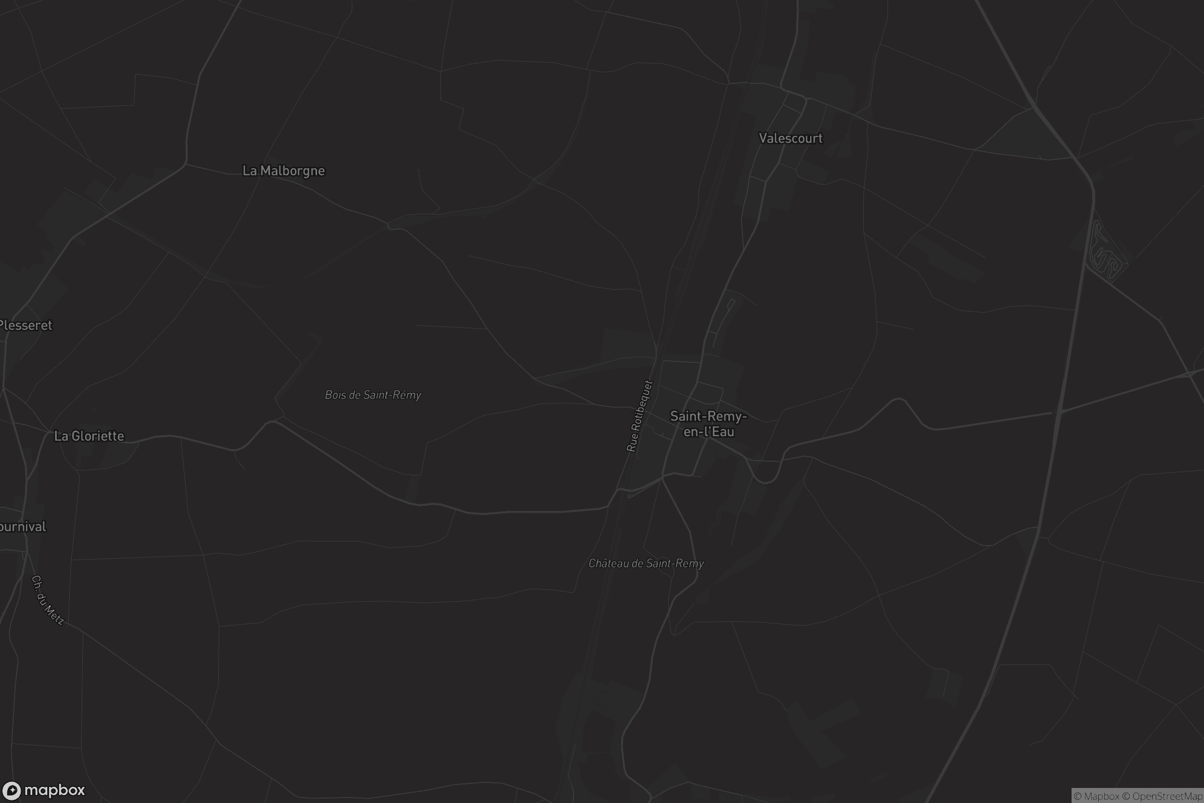 Carte de Saint-Remy-en-l'Eau