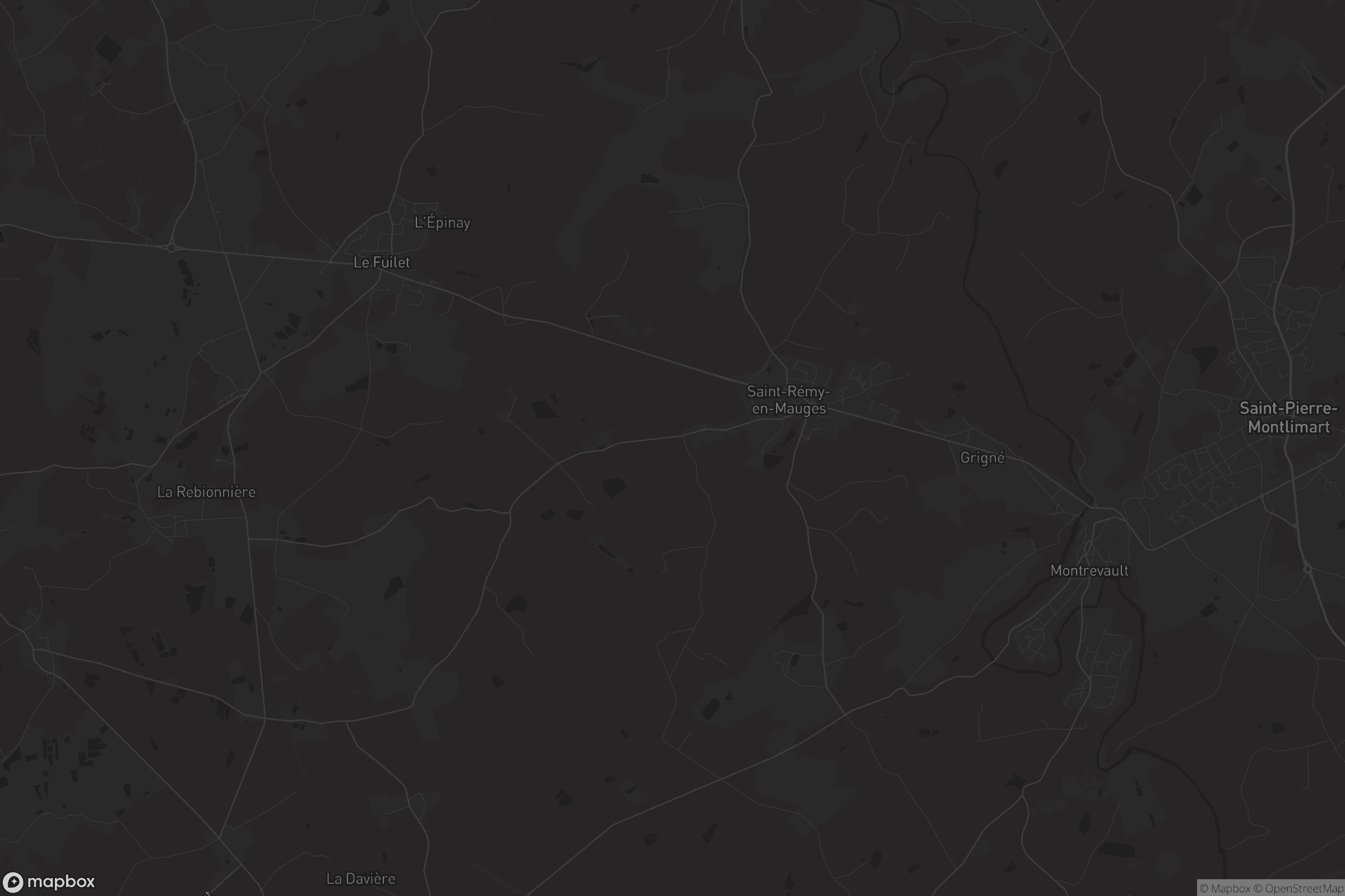 Carte de Saint-Rémy-en-Mauges