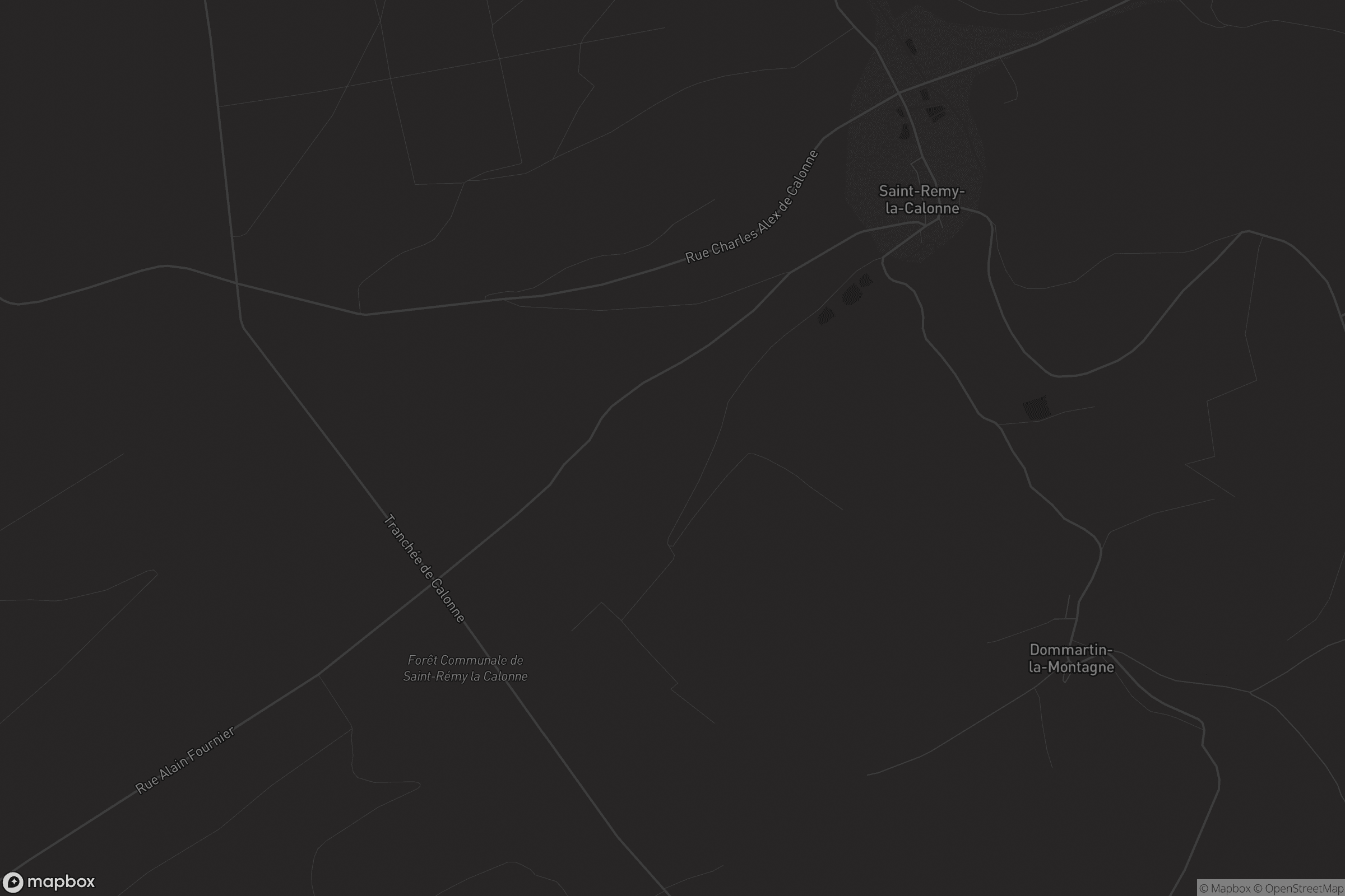 Carte de Saint-Remy-la-Calonne