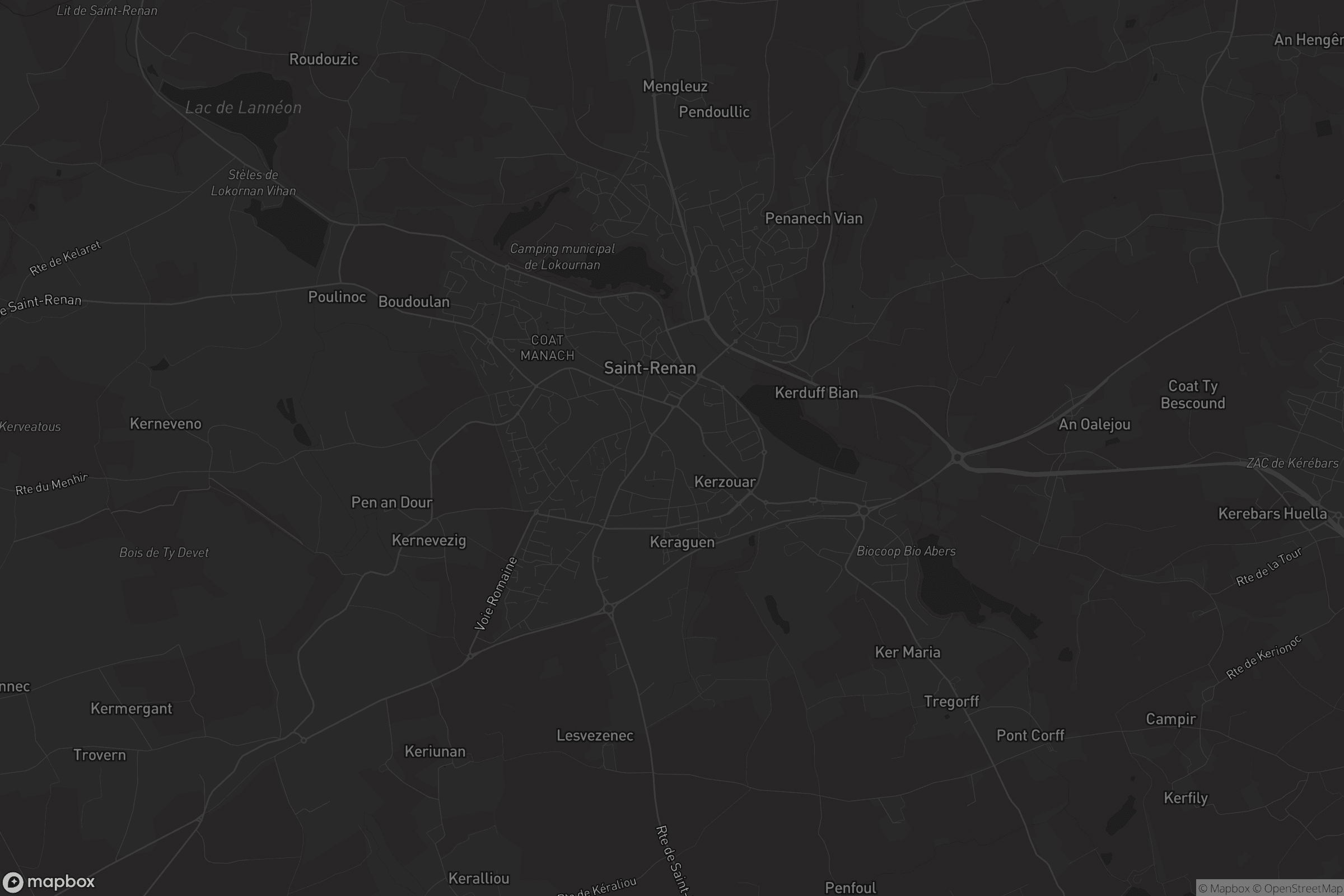 Carte de Saint-Renan