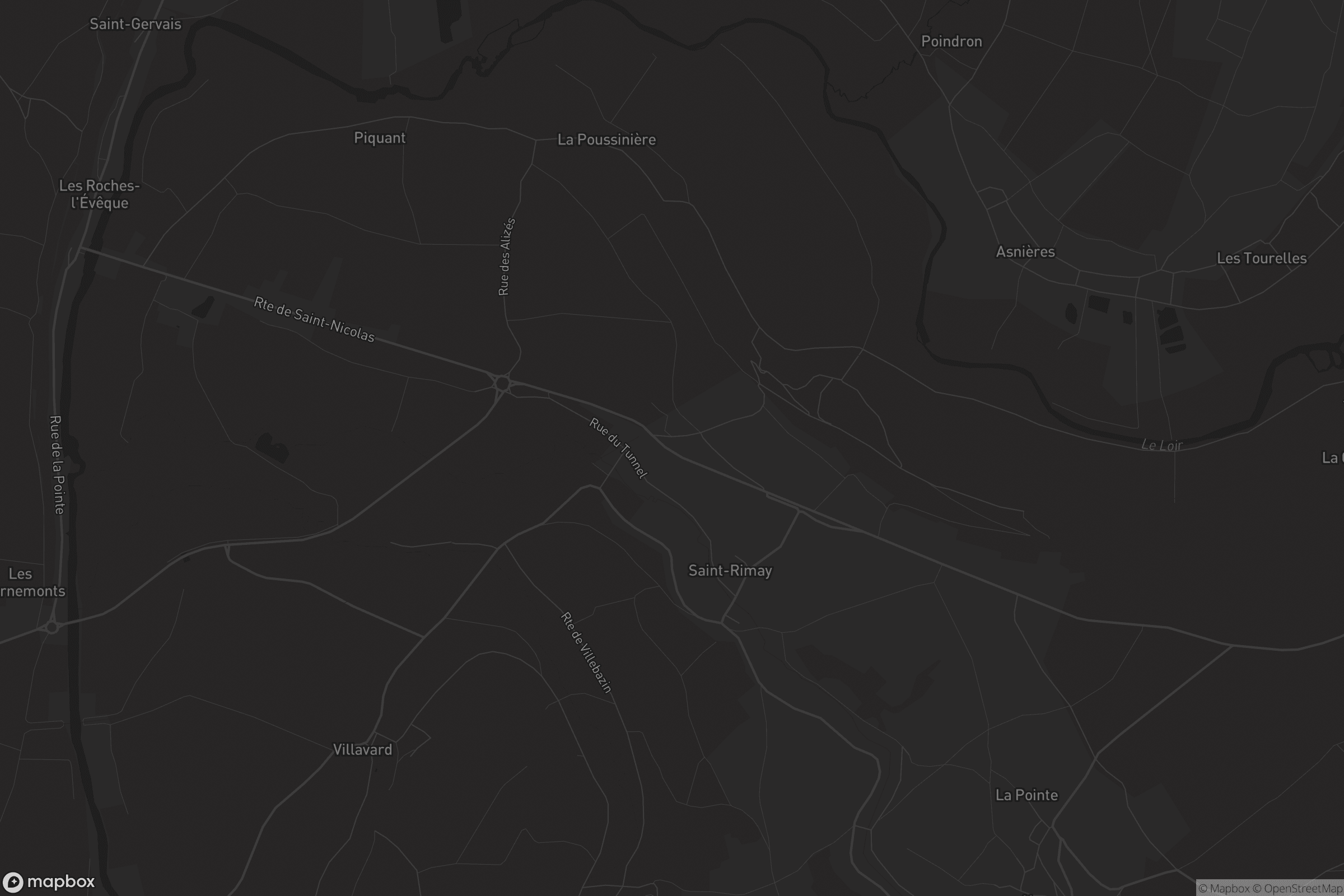 Carte de Saint-Rimay